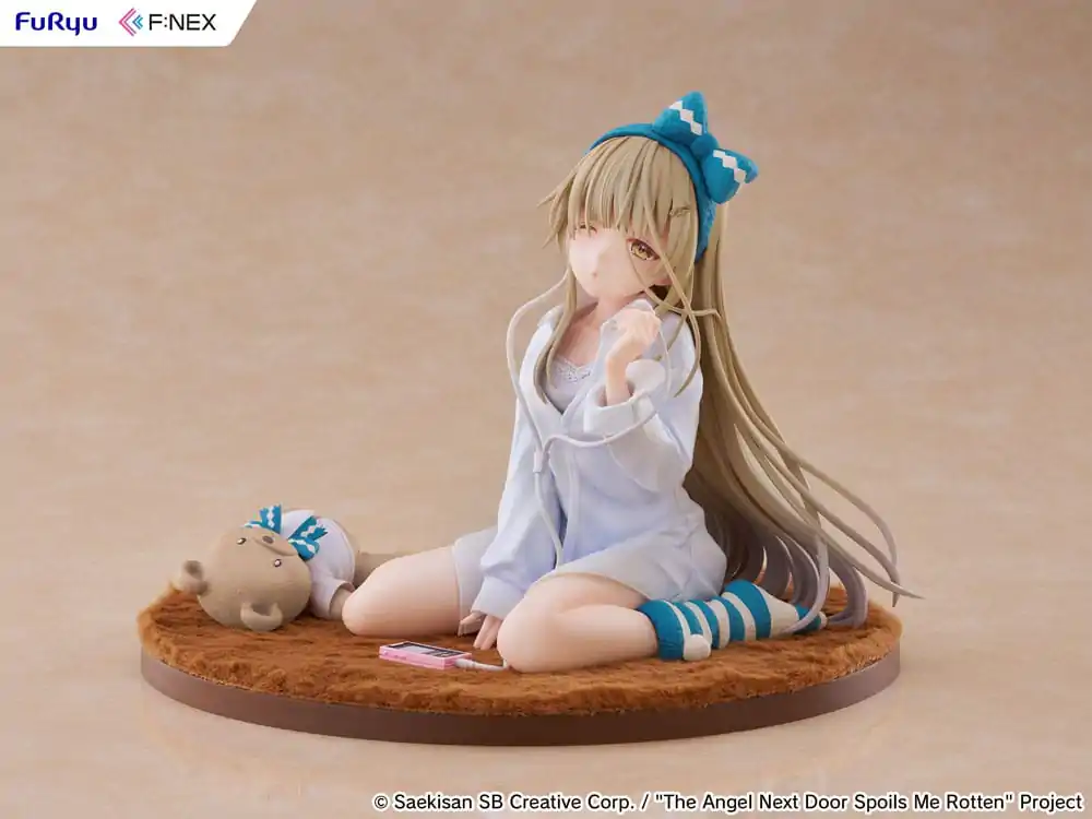 The Angel Next Door Spoils Me Rotten F:Nex PVC Statue 1/7 Mahiru Shiina Relax Ver. 14 cm Produktfoto