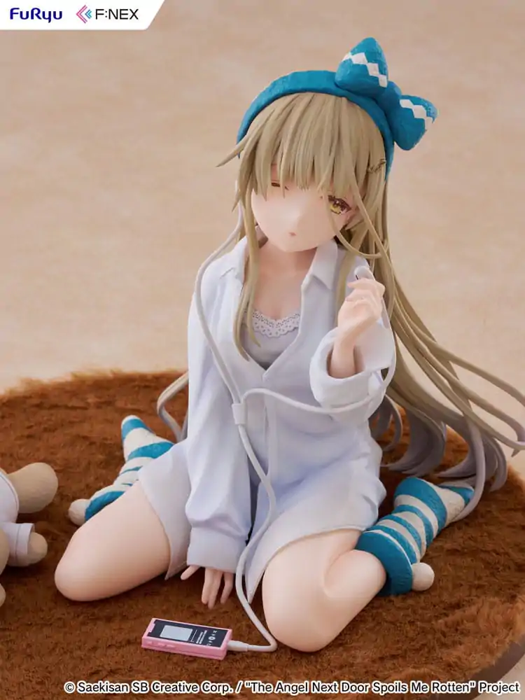 The Angel Next Door Spoils Me Rotten F:Nex PVC Statue 1/7 Mahiru Shiina Relax Ver. 14 cm Produktfoto