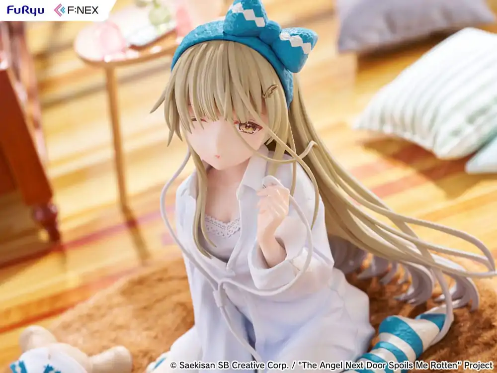 The Angel Next Door Spoils Me Rotten F:Nex PVC Statue 1/7 Mahiru Shiina Relax Ver. 14 cm Produktfoto