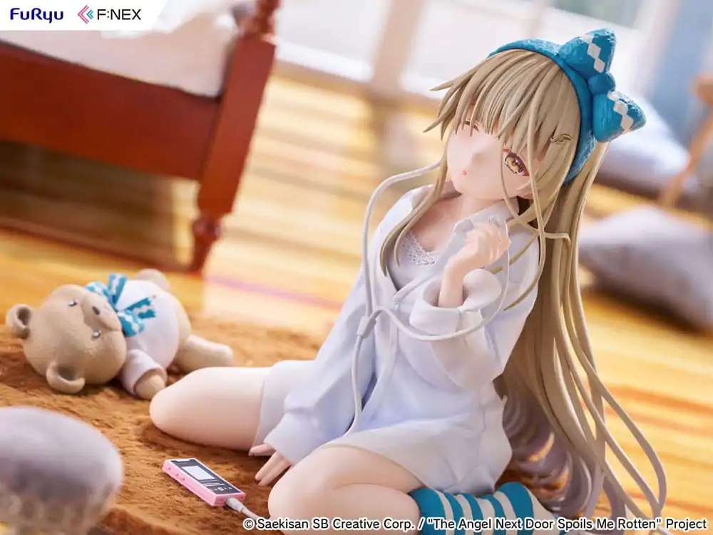 The Angel Next Door Spoils Me Rotten F:Nex PVC Statue 1/7 Mahiru Shiina Relax Ver. 14 cm Produktfoto