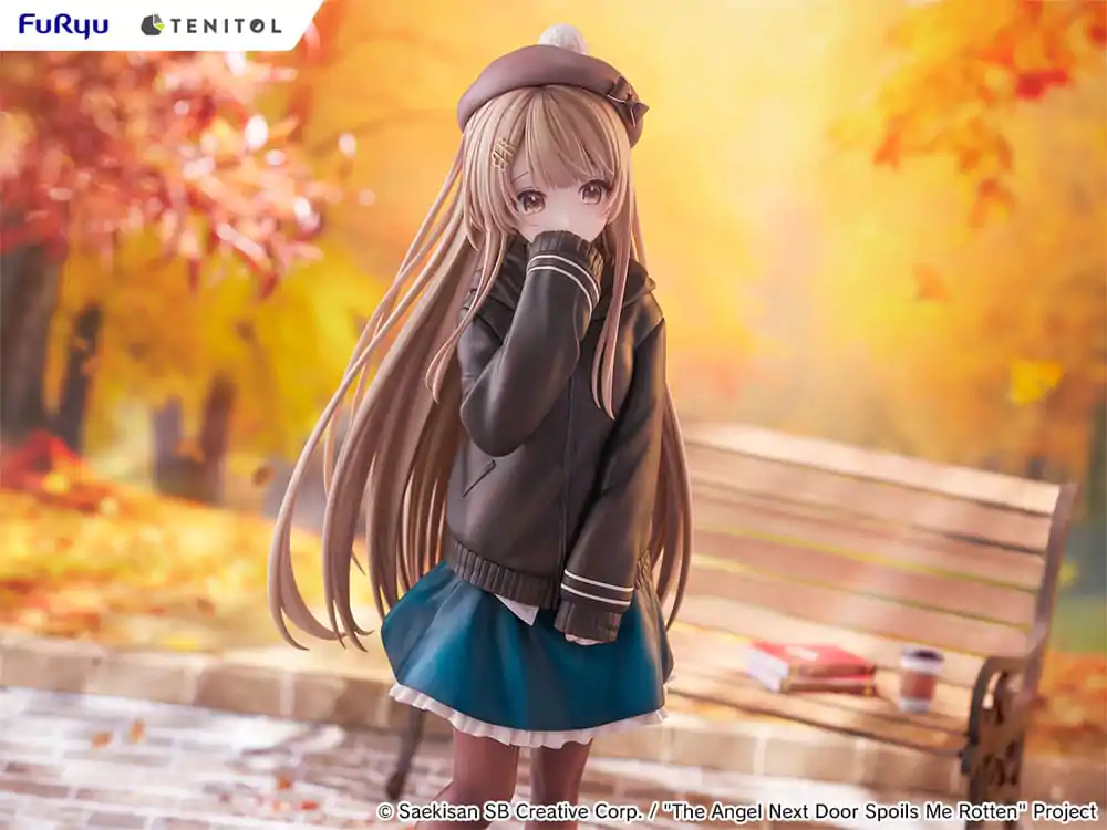 The Angel Next Door Spoils Me Rotten Tenitol Hohe PVC-Statue Mahiru Shiina Autumn Ver. 30 cm Produktfoto