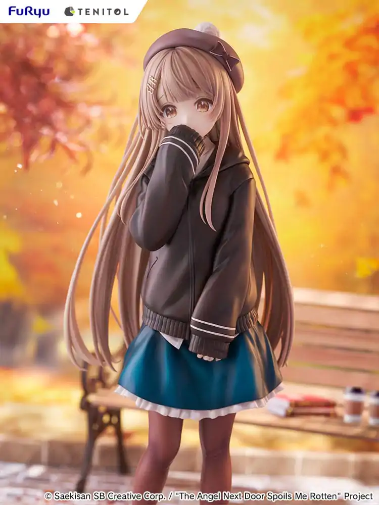 The Angel Next Door Spoils Me Rotten Tenitol Hohe PVC-Statue Mahiru Shiina Autumn Ver. 30 cm Produktfoto
