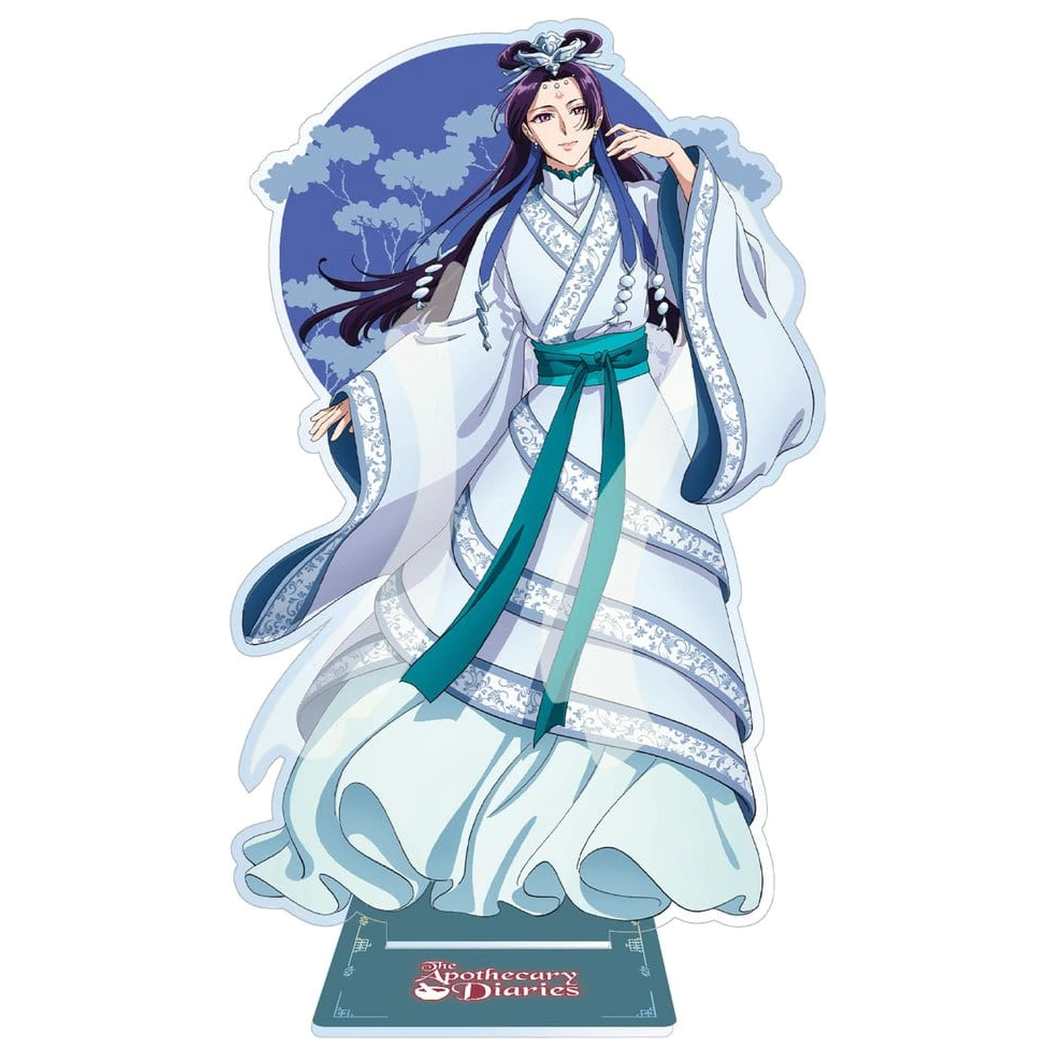The Apothecary Diaries Acrylaufsteller Jinshi Moon Festival Ver. Holografisch 18 Zentimeter Produktfoto