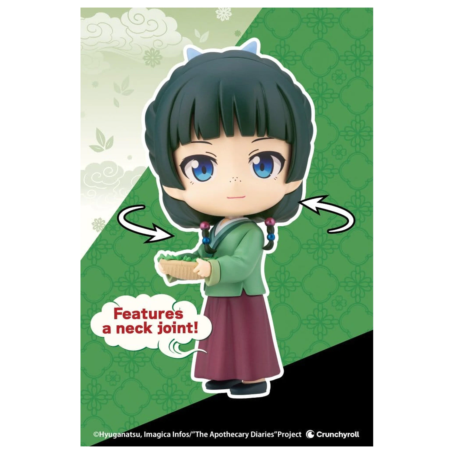 The Apothecary Diaries Oshi Works Mini Mini Figur Maomao 10 cm Produktfoto