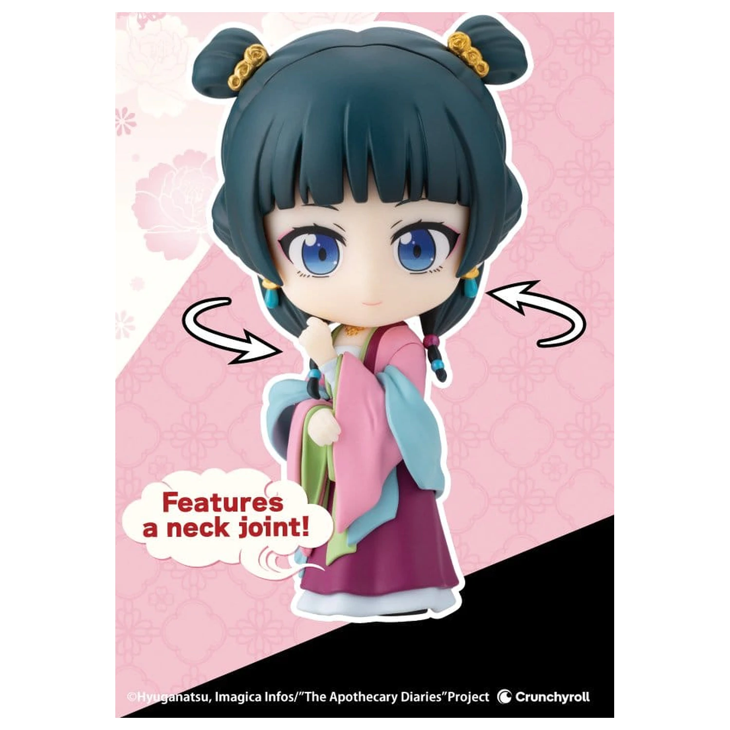 The Apothecary Diaries Oshi Works Mini Mini Figur Maomao Garden Party Ver. 10 cm Produktfoto