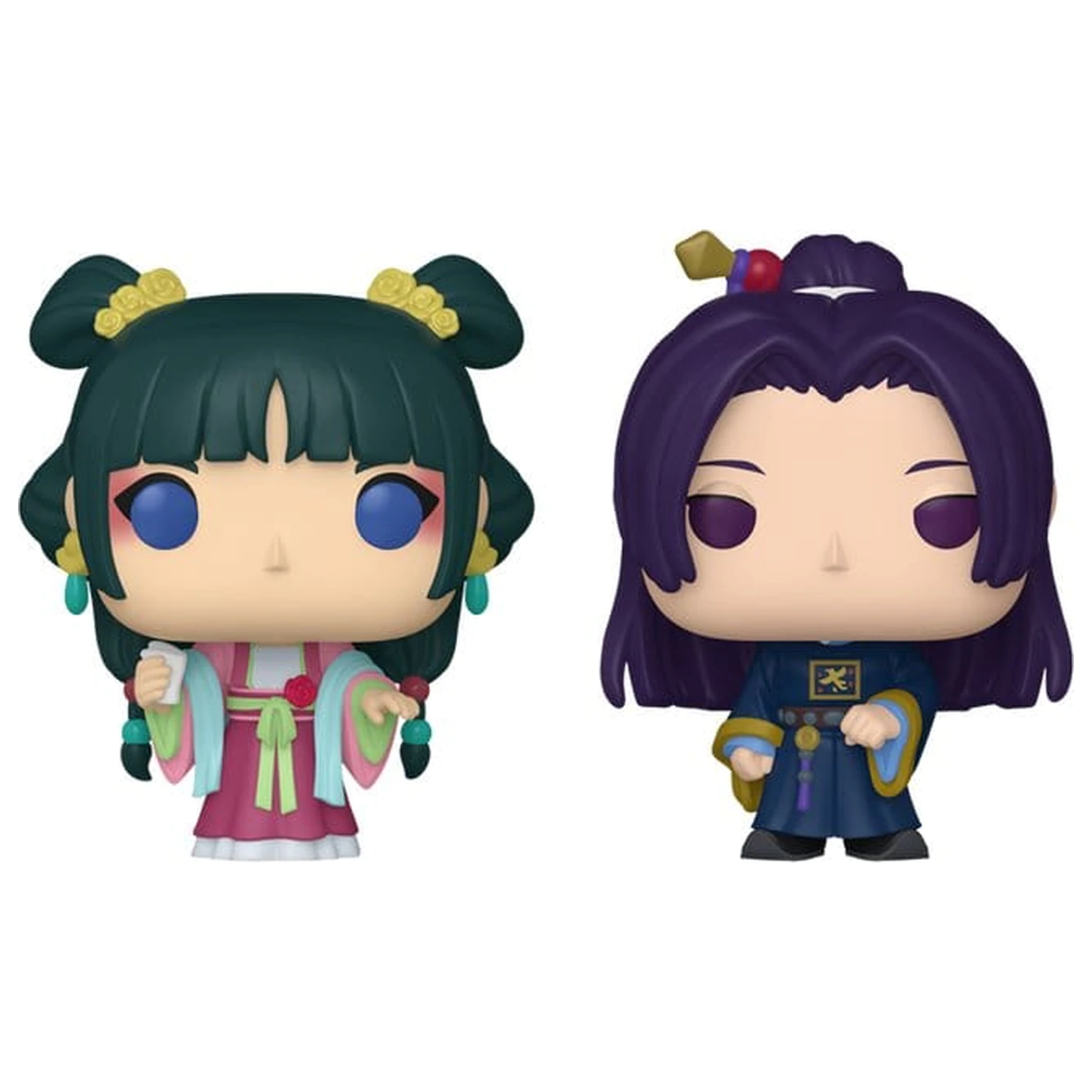 The Apothecary Diaries Pocket Funko POP! Figuren 2er-Pack Maomao & Jinshi 4 cm Produktfoto