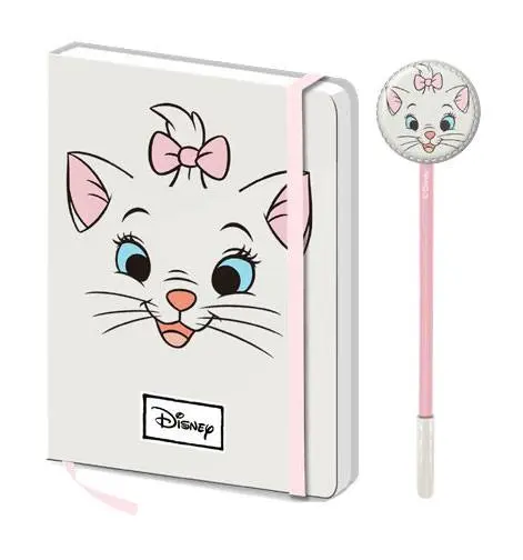 Aristocats Notizbuch mit Kugelschreiber Geschenk-Set Marie Produktfoto