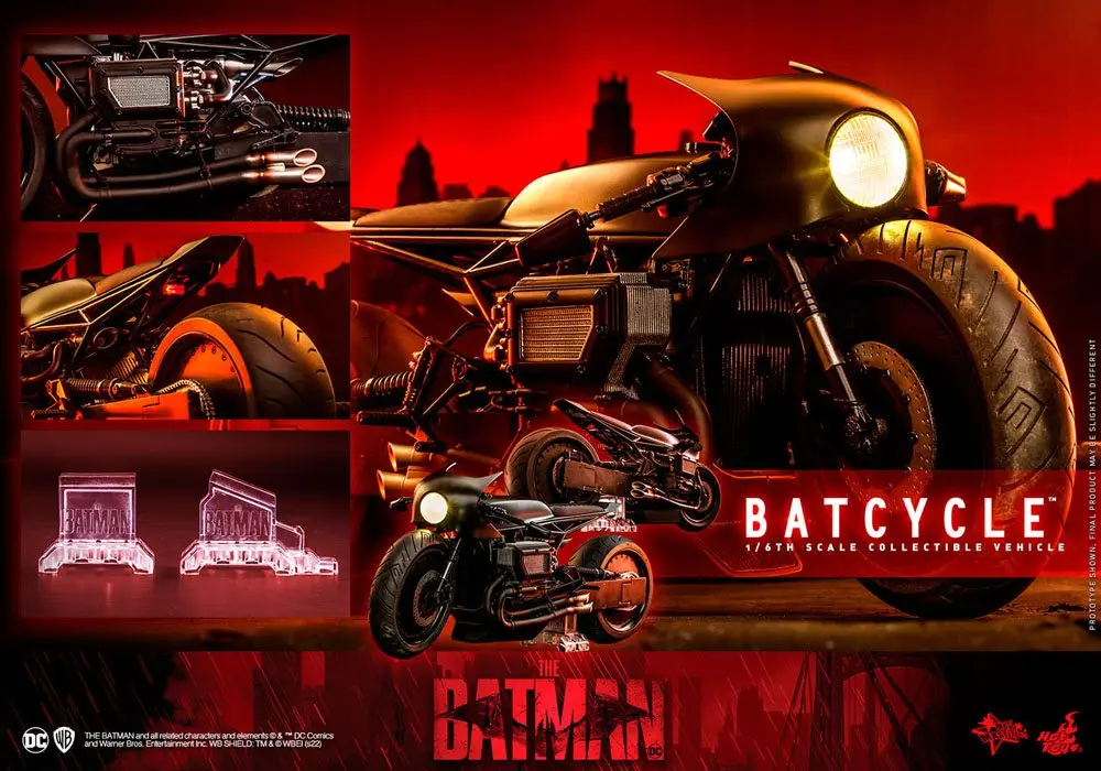 The Batman Movie Masterpiece Fahrzeug 1/6 Batcycle 42 cm termékfotó