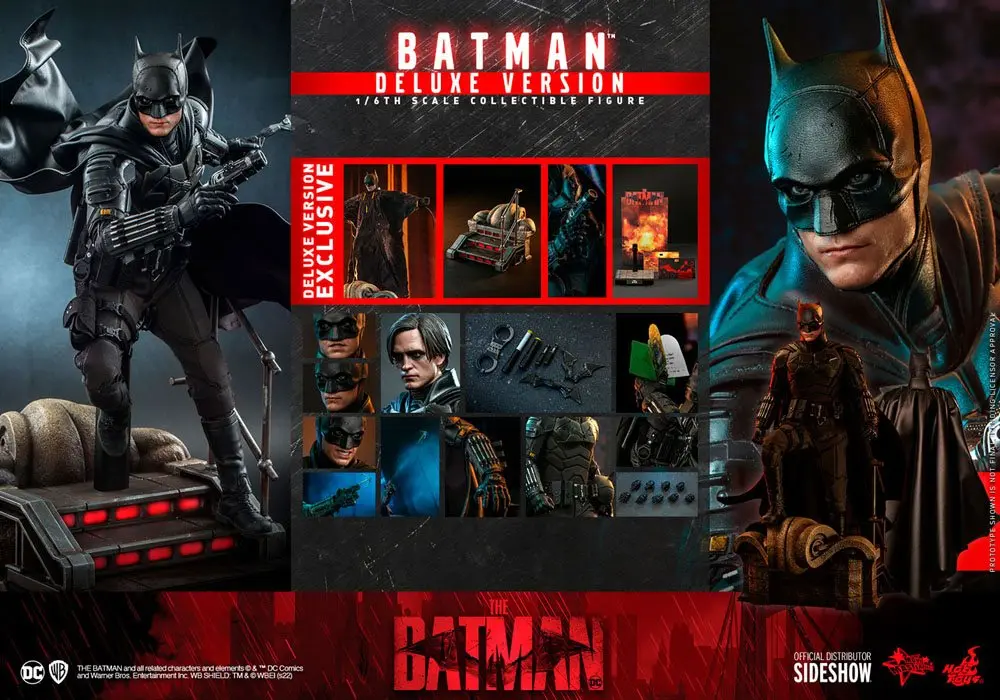 The Batman Movie Masterpiece Actionfigur 1/6 Batman Deluxe Version 31 cm Produktfoto