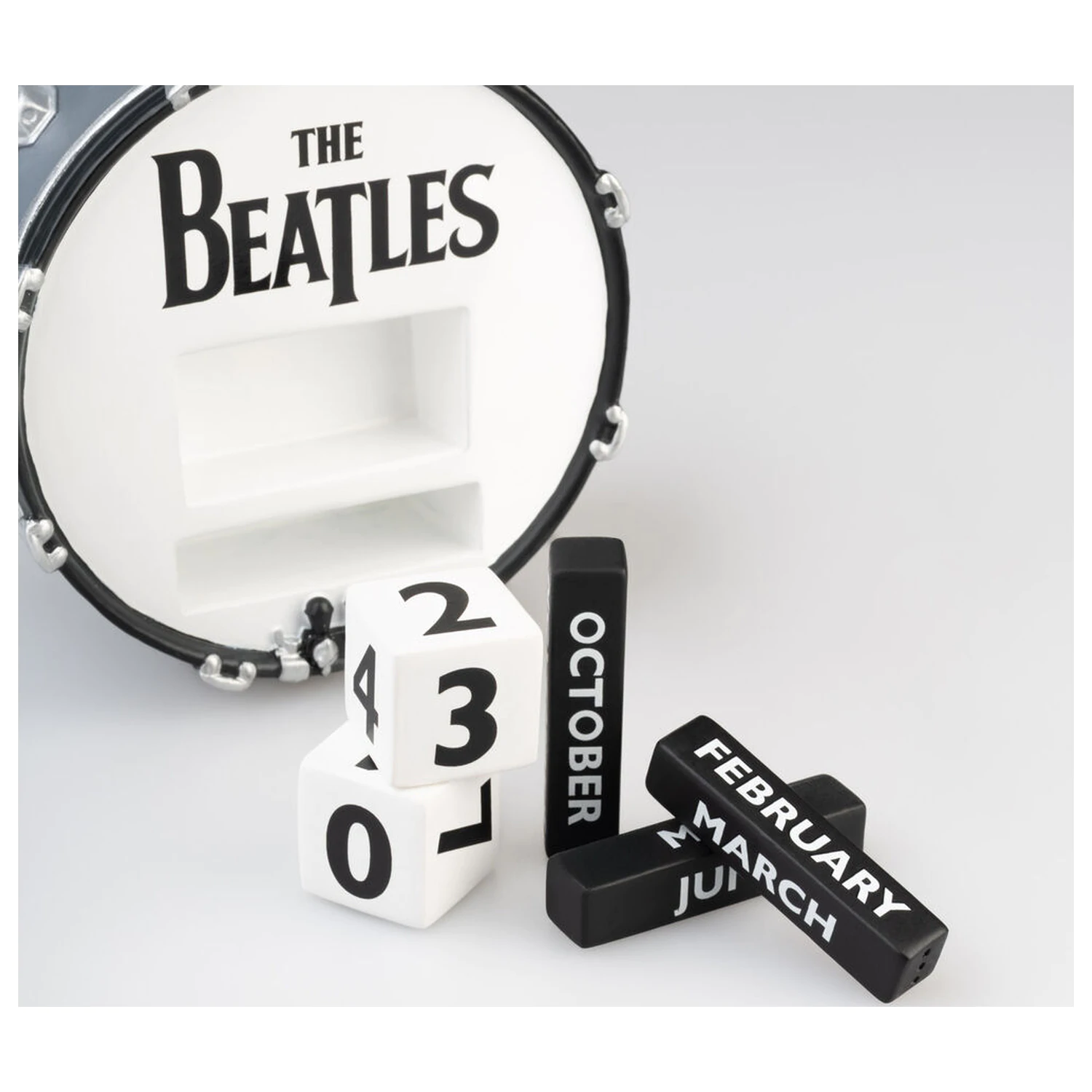 The Beatles 3D ewiger Kalender Produktfoto
