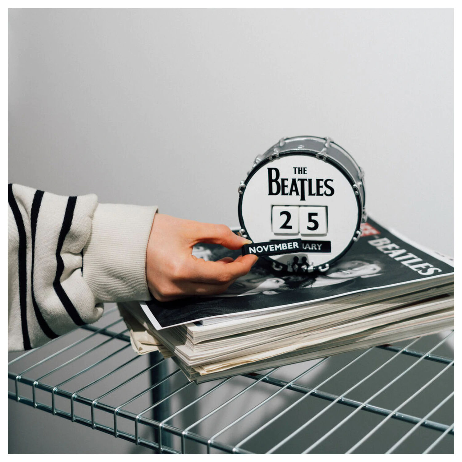 The Beatles 3D ewiger Kalender Produktfoto