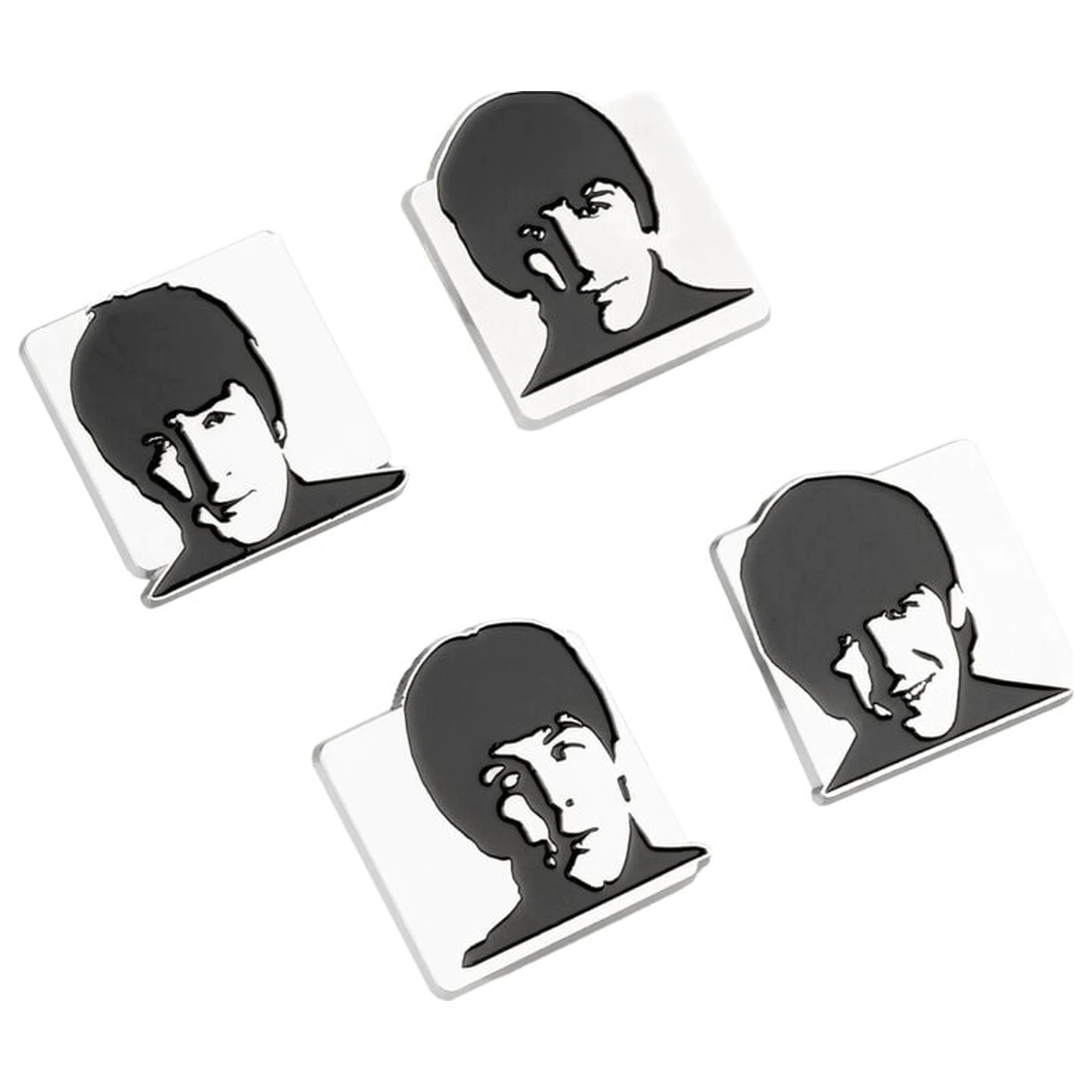 The Beatles Set mit 4 Anstecknadeln Produktfoto
