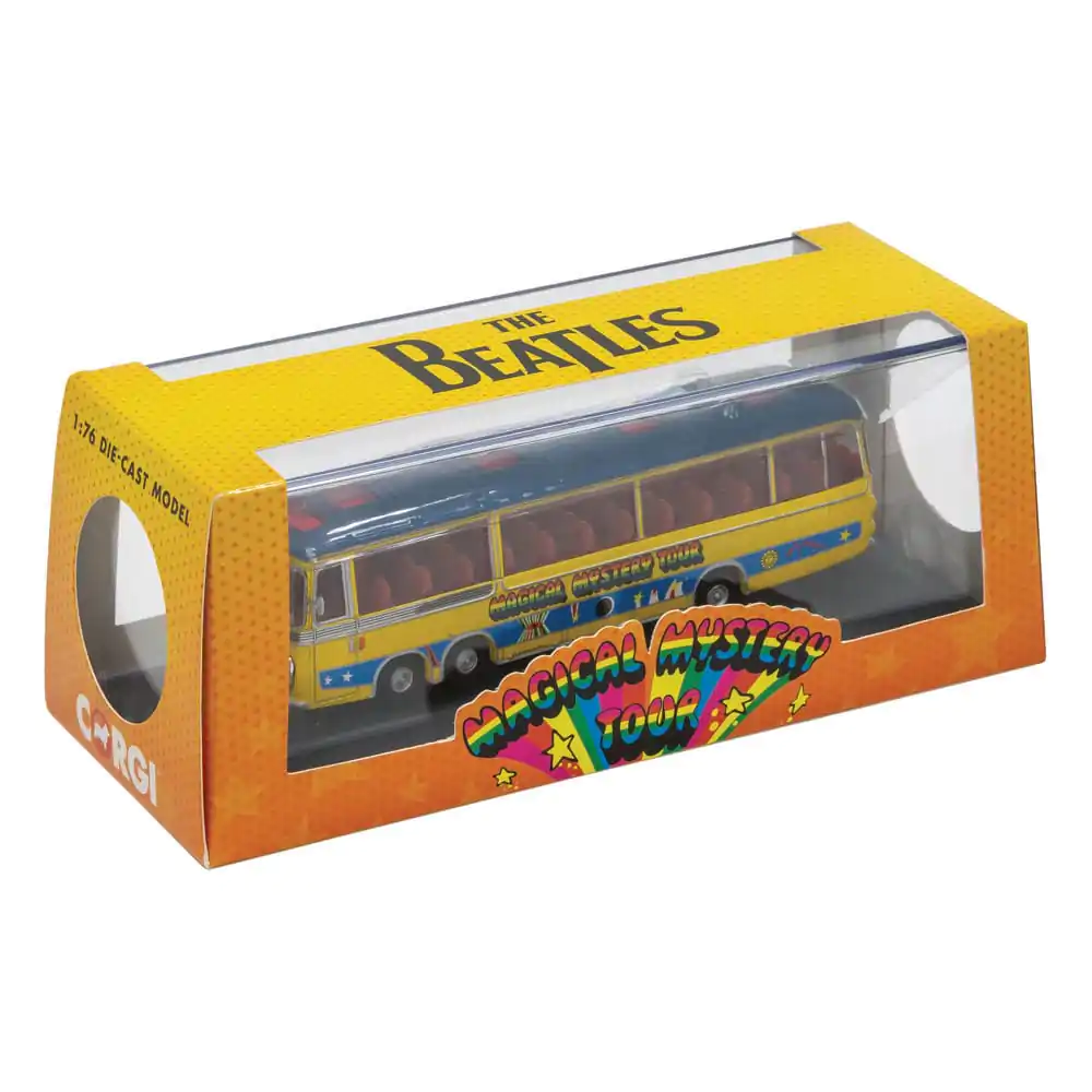 The Beatles Diecast Modell 1/76 Magical Mystery Tour Bus Produktfoto