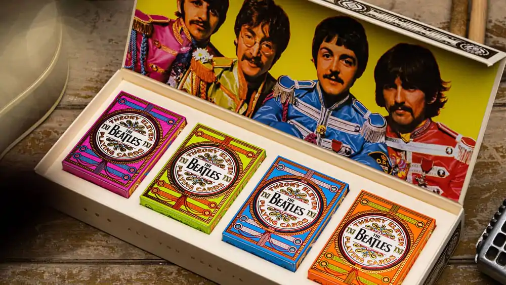 The Beatles Spielkarten Box Set (4 Decks) termékfotó