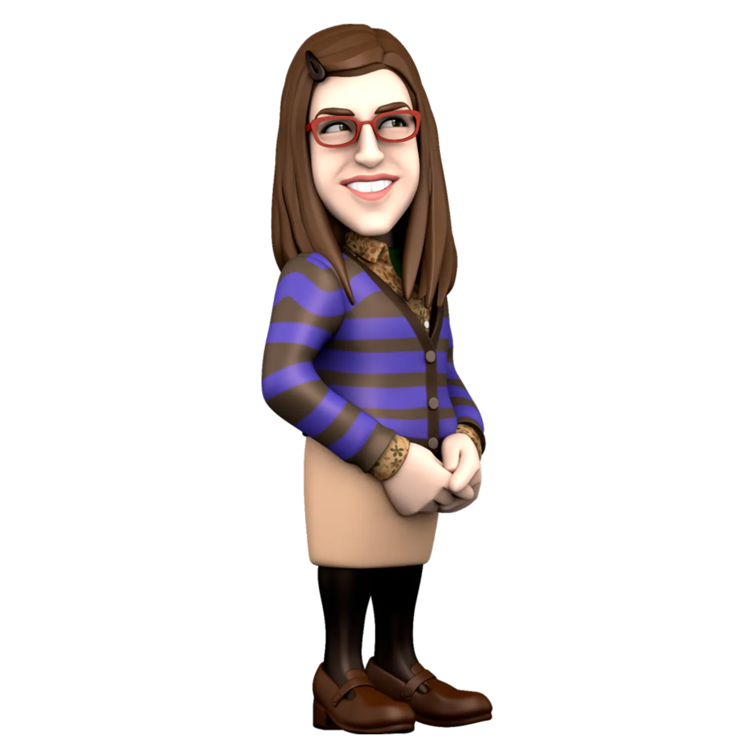 The Big Bang Theory Minix Figur Amy Farrah Fowler 12 cm Produktfoto