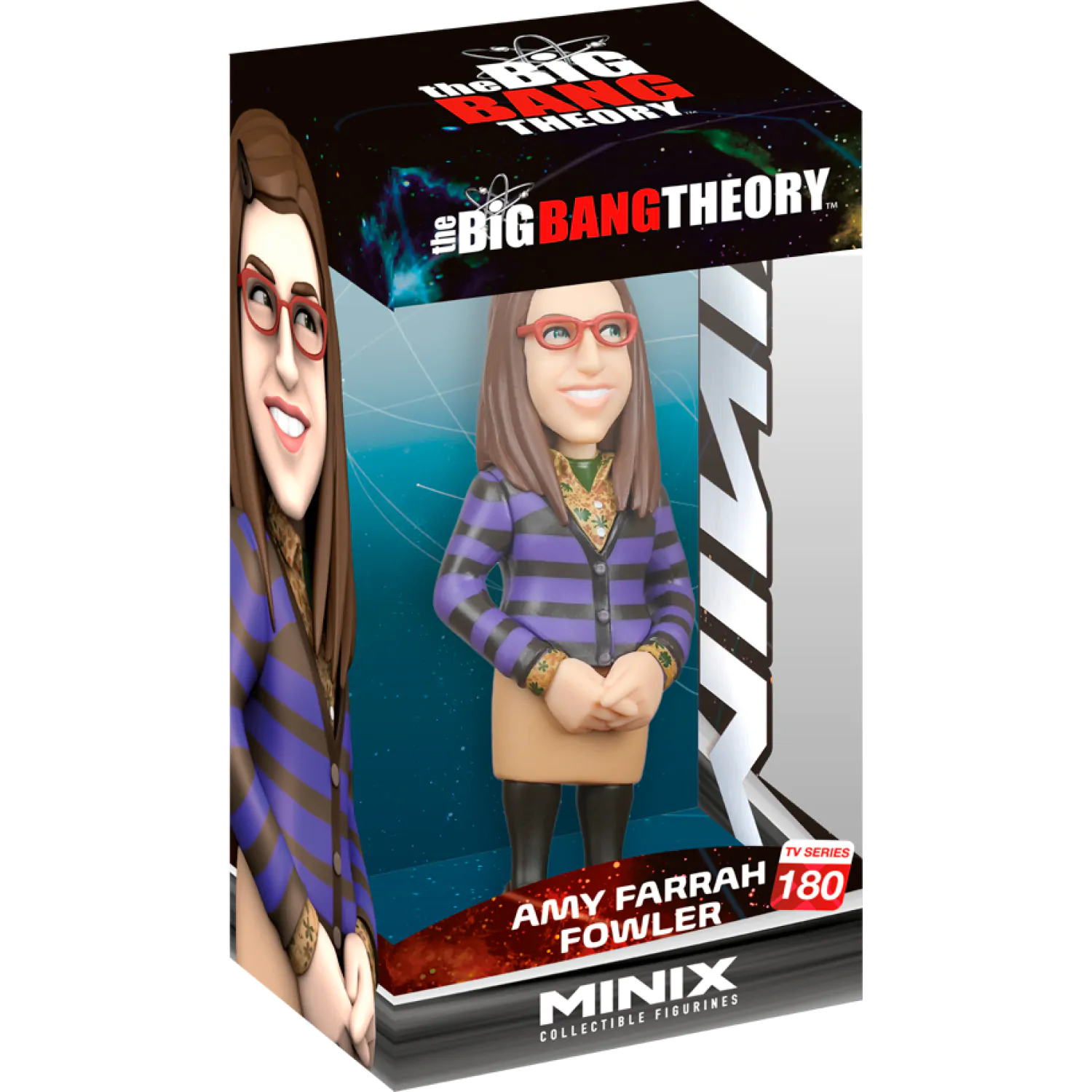 The Big Bang Theory Minix Figur Amy Farrah Fowler 12 cm Produktfoto
