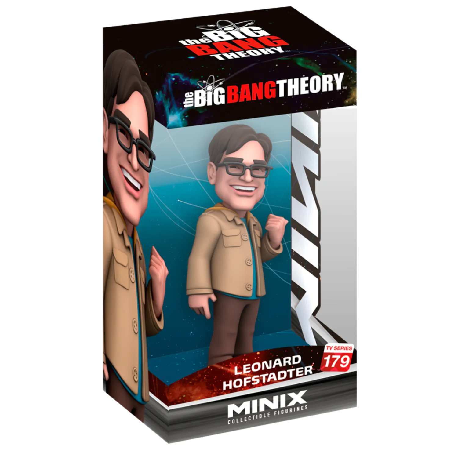 The Big Bang Theory Minix Figur Leonard Hofstadter 12 cm Produktfoto