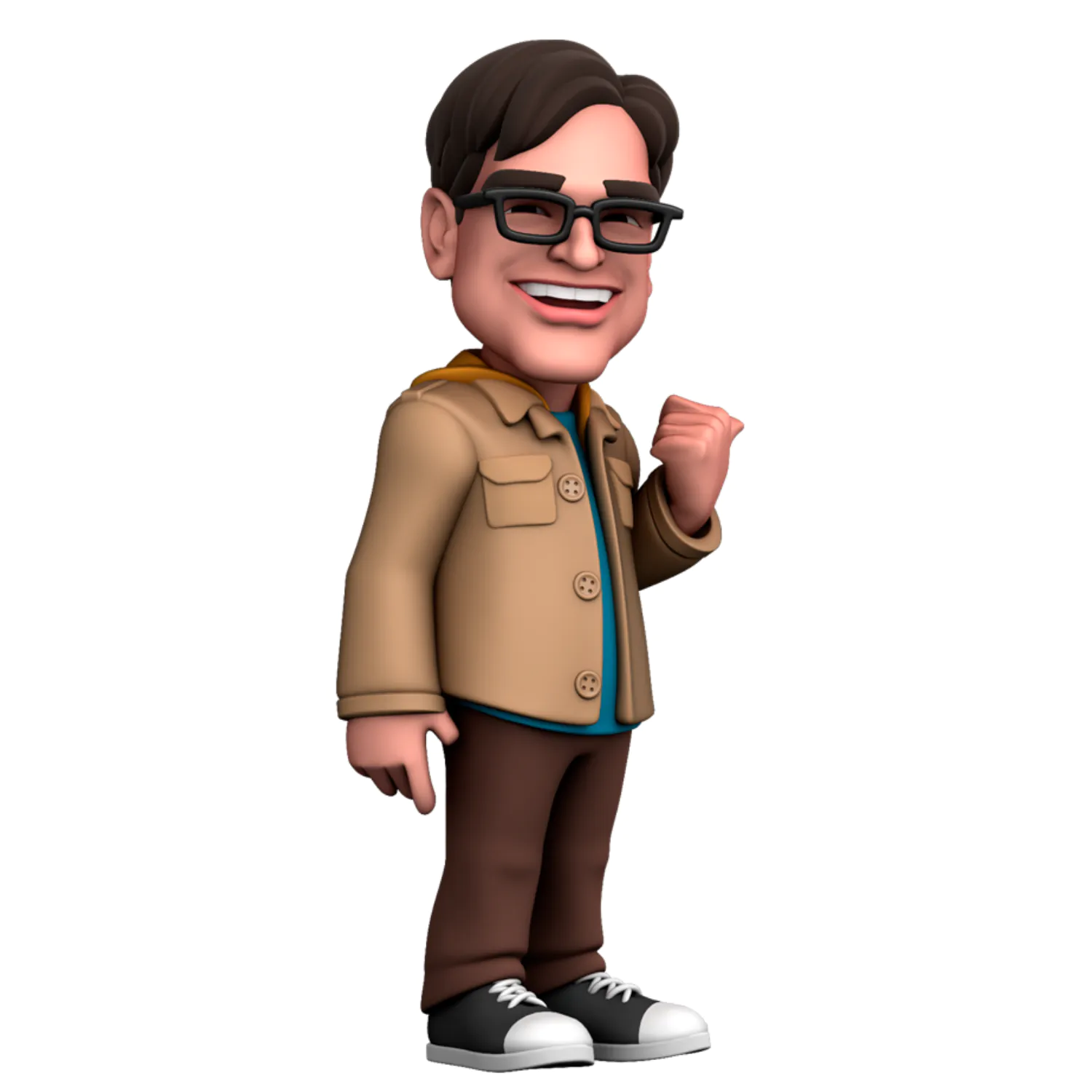 The Big Bang Theory Minix Figur Leonard Hofstadter 12 cm Produktfoto