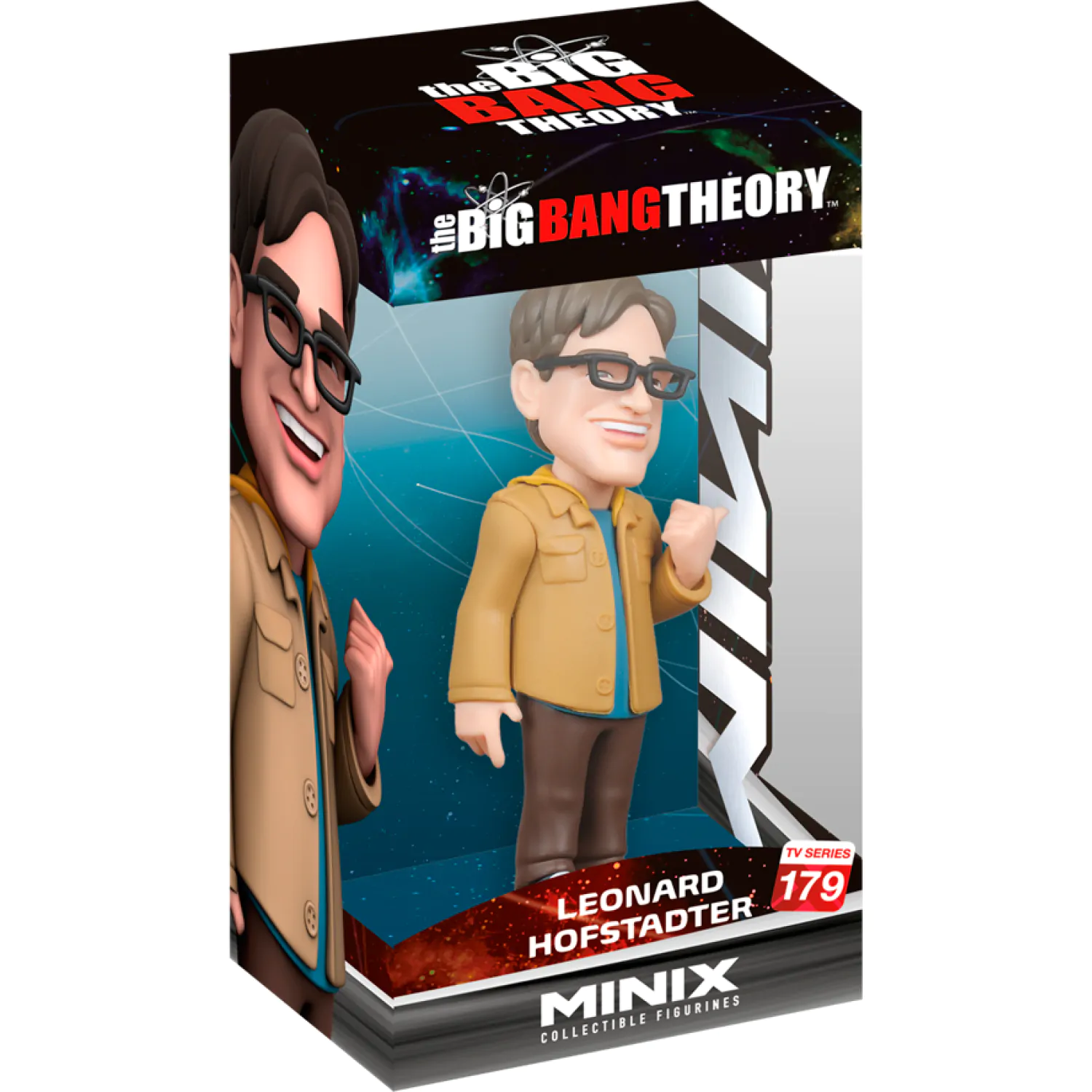 The Big Bang Theory Minix Figur Leonard Hofstadter 12 cm Produktfoto