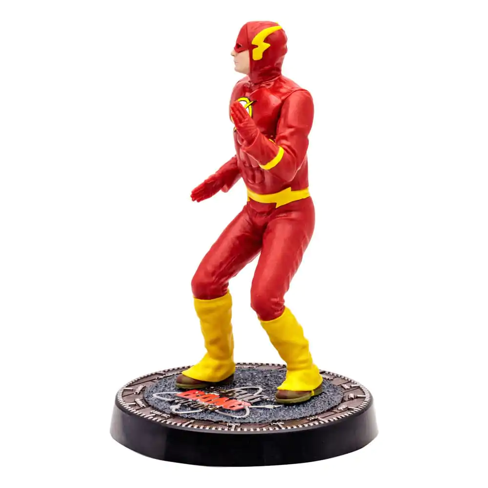 The Big Bang Theory Movie Maniacs Figur Sheldon Cooper as The Flash 15 cm Produktfoto