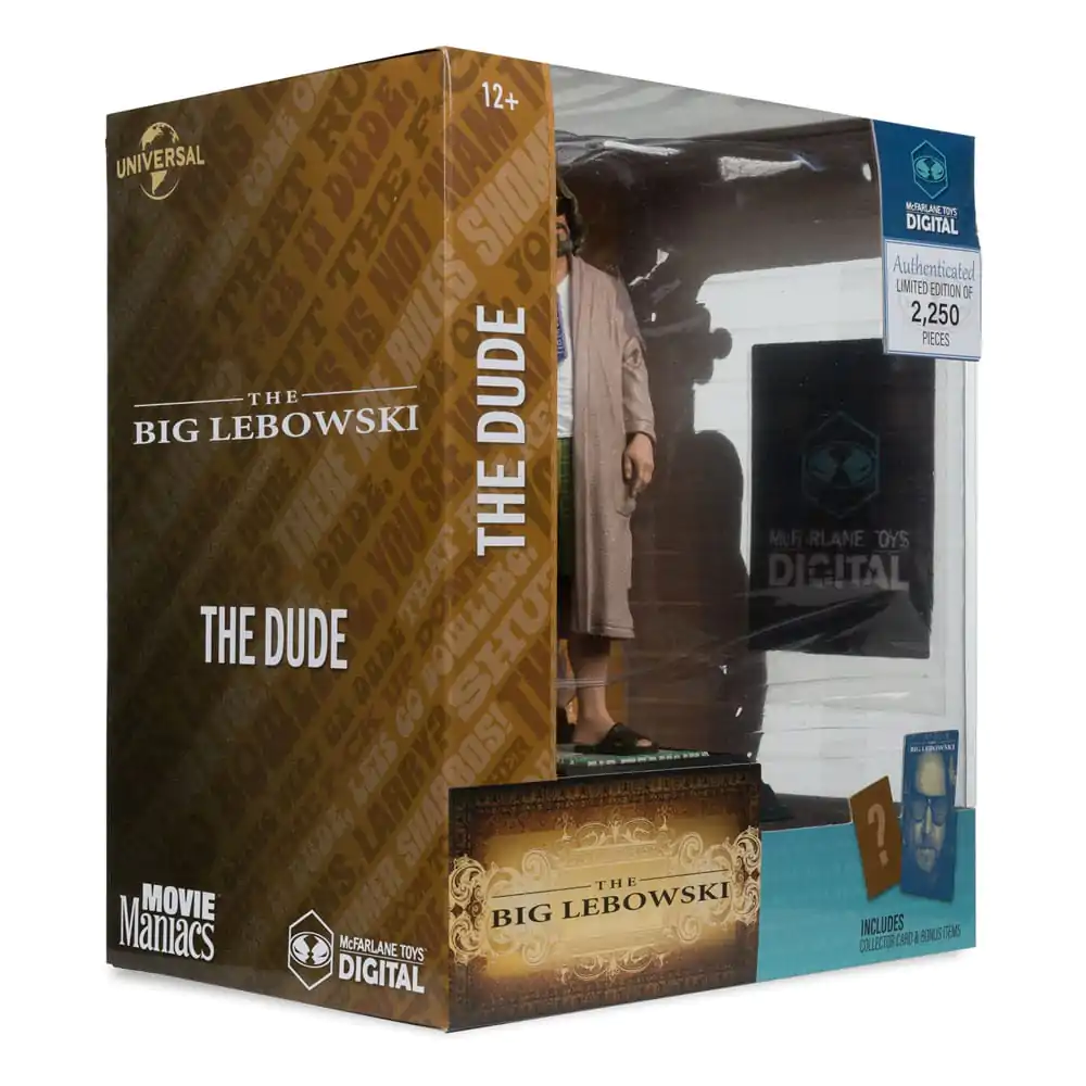 The Big Lebowski Movie Maniacs Statue The Dude (McFarlane Digital) 15 cm Produktfoto