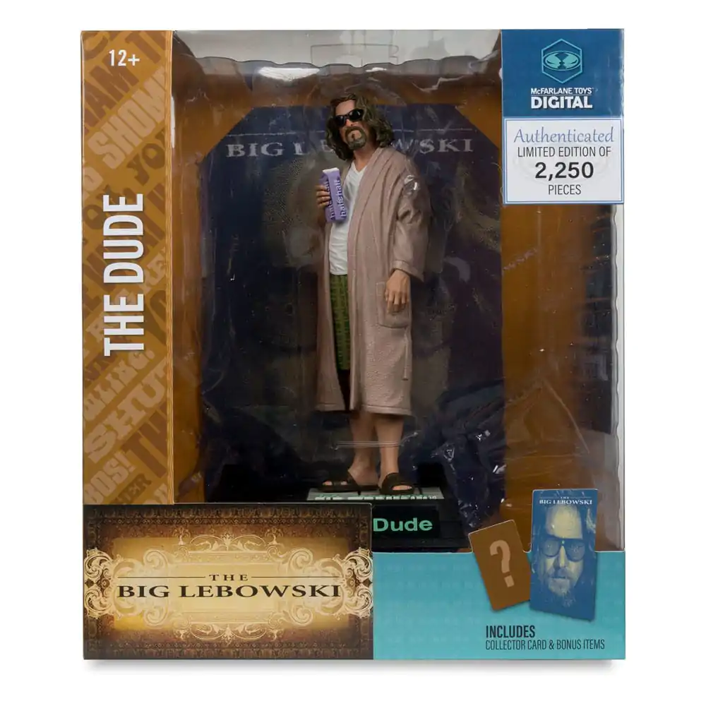 The Big Lebowski Movie Maniacs Statue The Dude (McFarlane Digital) 15 cm Produktfoto
