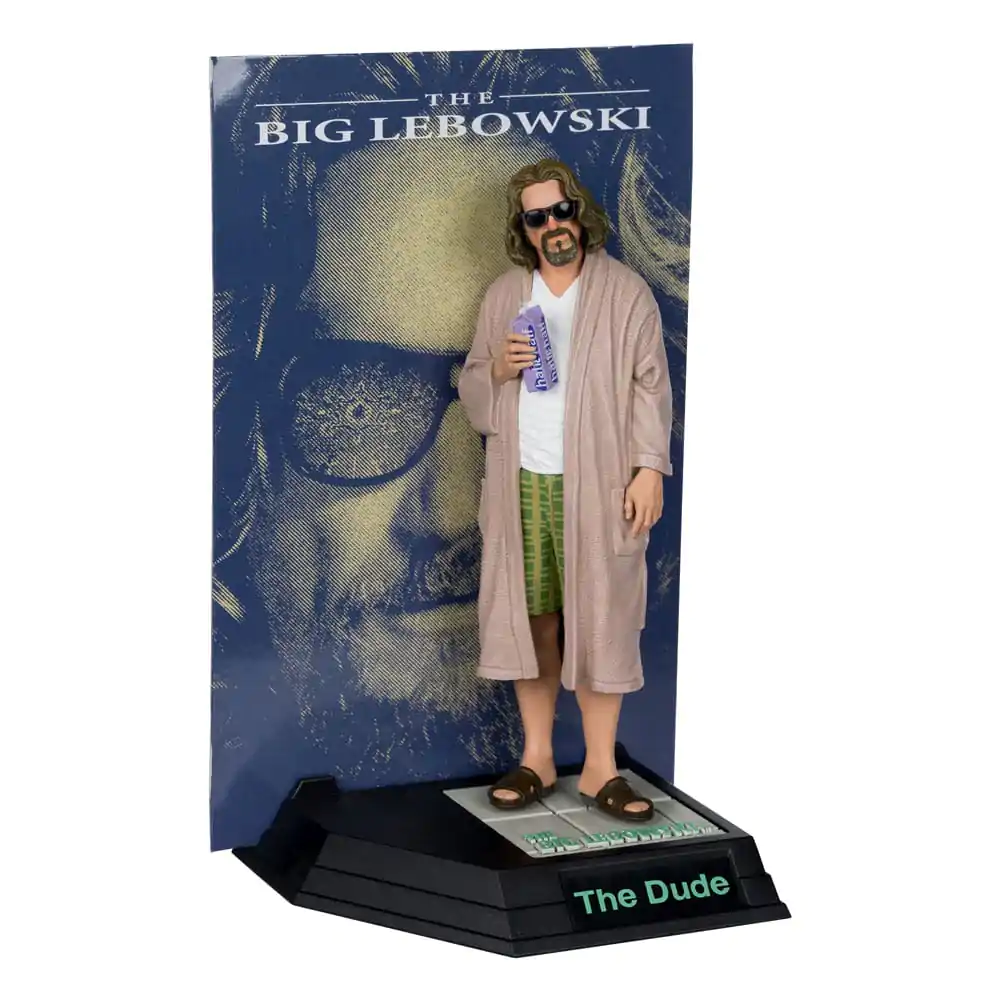 The Big Lebowski Movie Maniacs Statue The Dude (McFarlane Digital) 15 cm Produktfoto