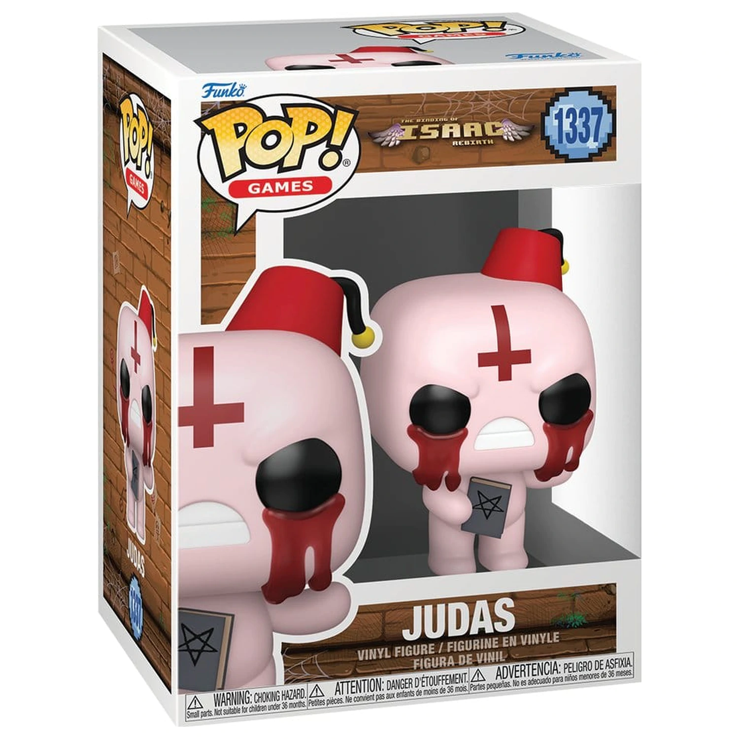 The Binding of Isaac Funko POP! Games Vinylfigur Judas 9 cm Produktfoto