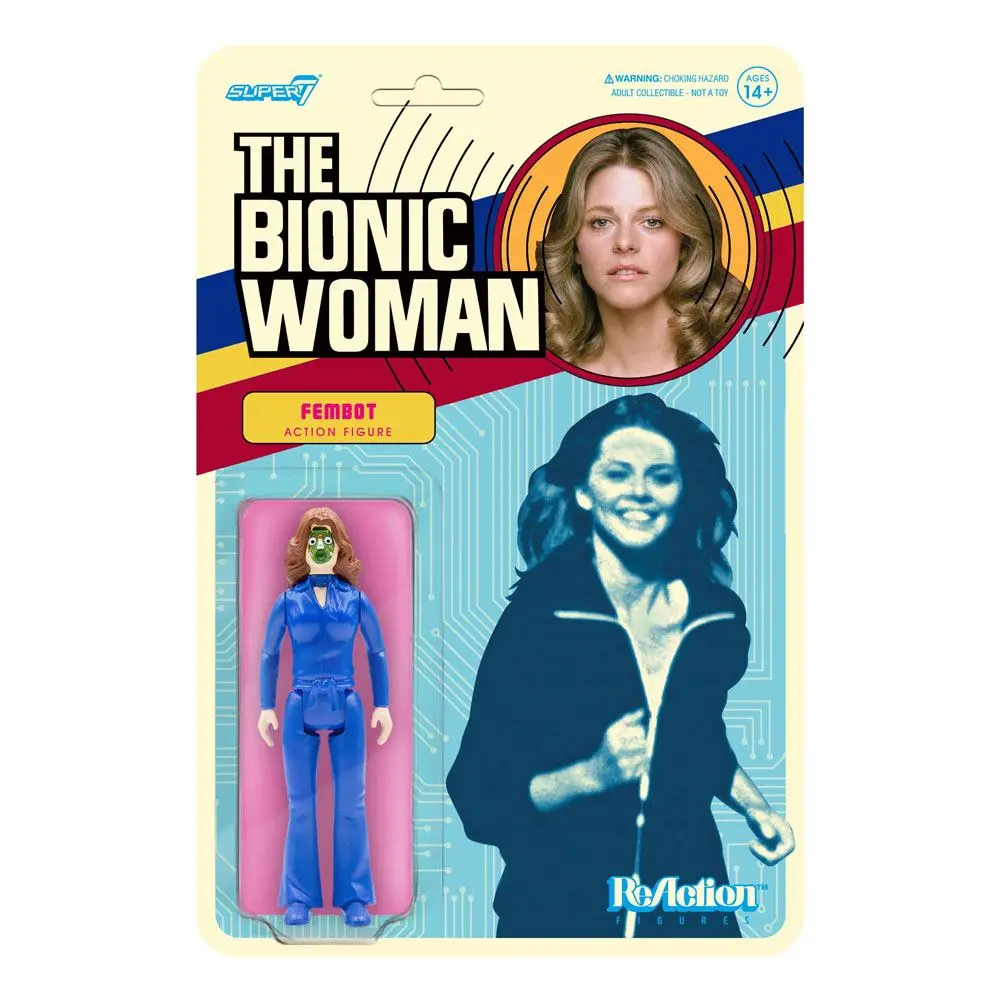 Die Sieben-Millionen-Dollar-Frau ReAction Actionfigur Fembot 10 cm Produktfoto