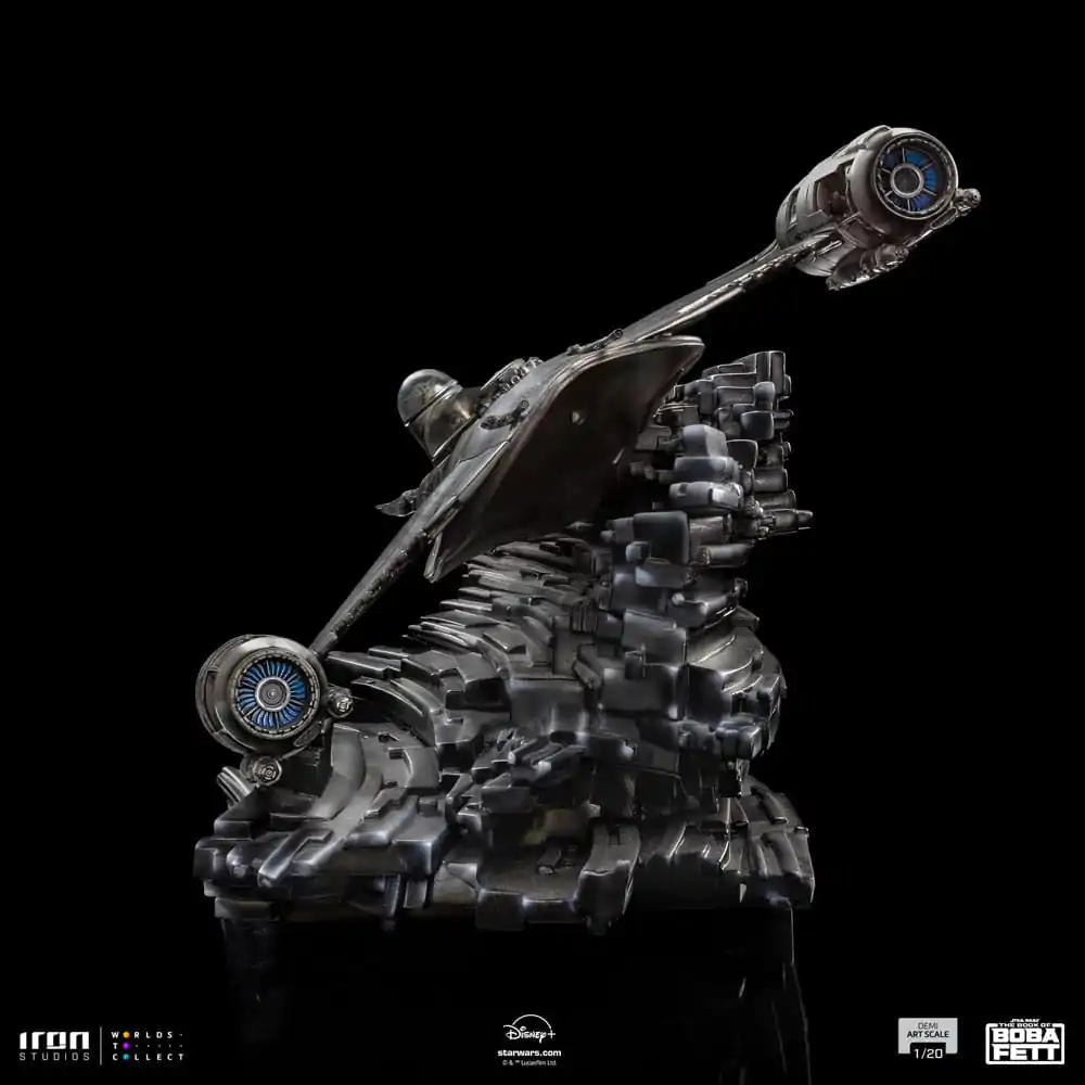 The Book of Boba Fett Demi Art Scale Statue 1/20 Mando's N-1 Starfighter 60 cm Produktfoto