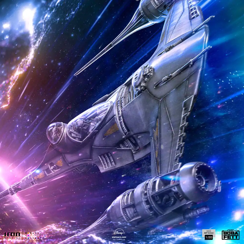 The Book of Boba Fett Demi Art Scale Statue 1/20 Mando's N-1 Starfighter 60 cm Produktfoto
