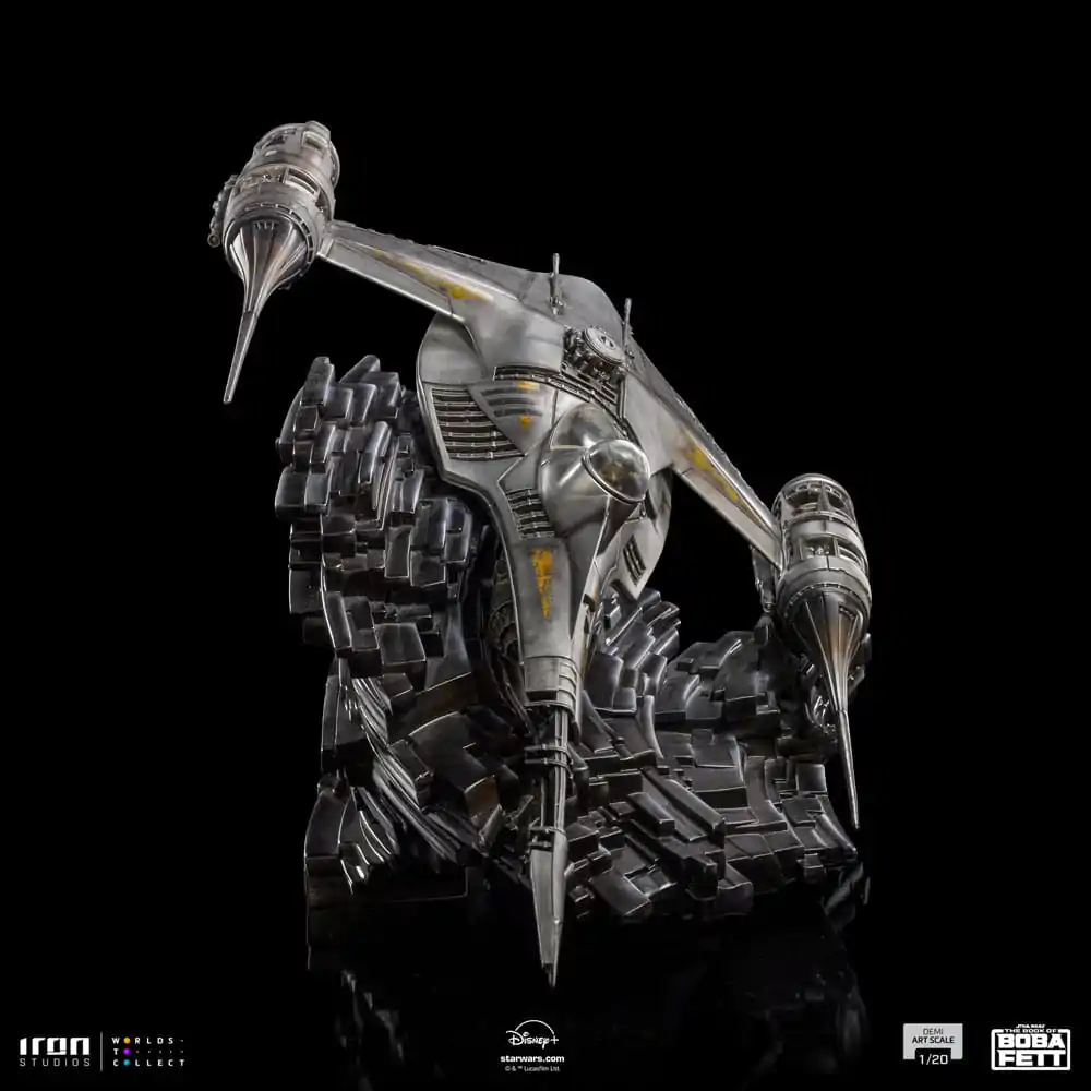 The Book of Boba Fett Demi Art Scale Statue 1/20 Mando's N-1 Starfighter 60 cm Produktfoto