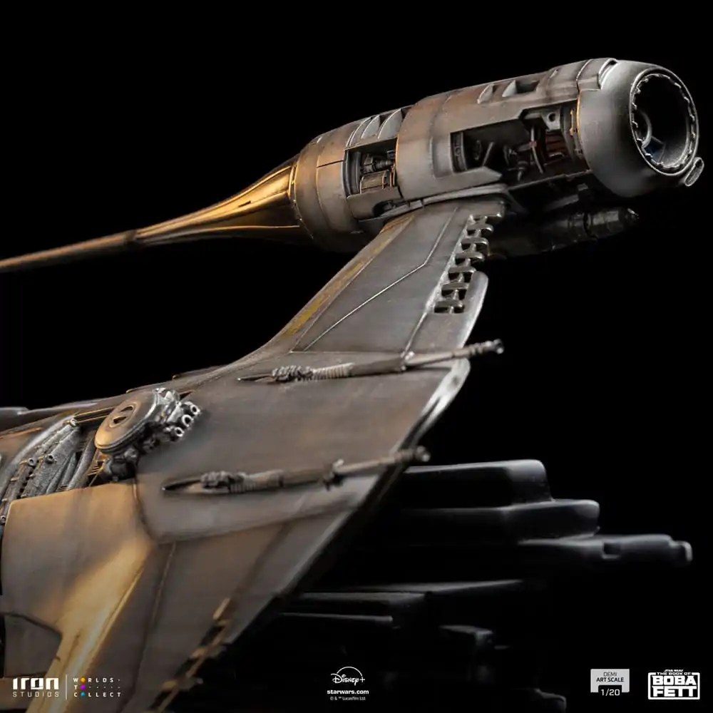 The Book of Boba Fett Demi Art Scale Statue 1/20 Mando's N-1 Starfighter 60 cm Produktfoto