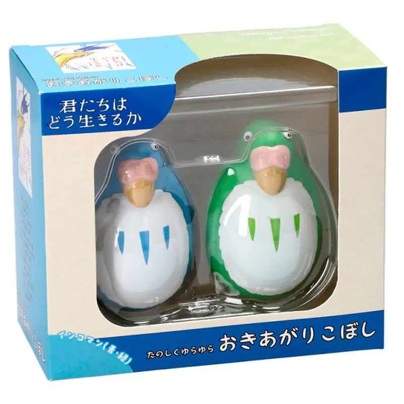 The Boy and the Heron Blue &amp; Green 2er-Pack Figuren 7,5cm Produktfoto