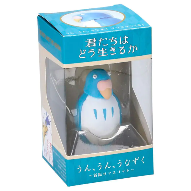 The Boy and the Heron Bobble Head Blue Parakeet Figur 7,5cm Produktfoto