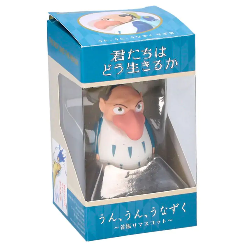 The Boy and the Heron Bobble Head Green Heron Figur 7,5cm Produktfoto