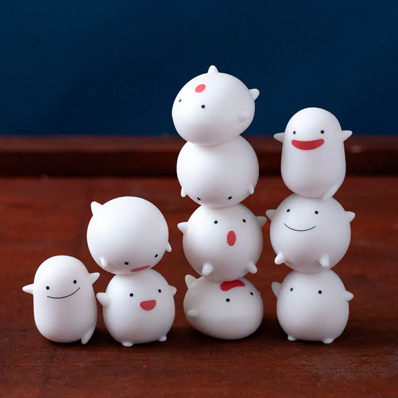 The Boy and the Heron Warawara Nosechara Figuren Pack 3cm Produktfoto