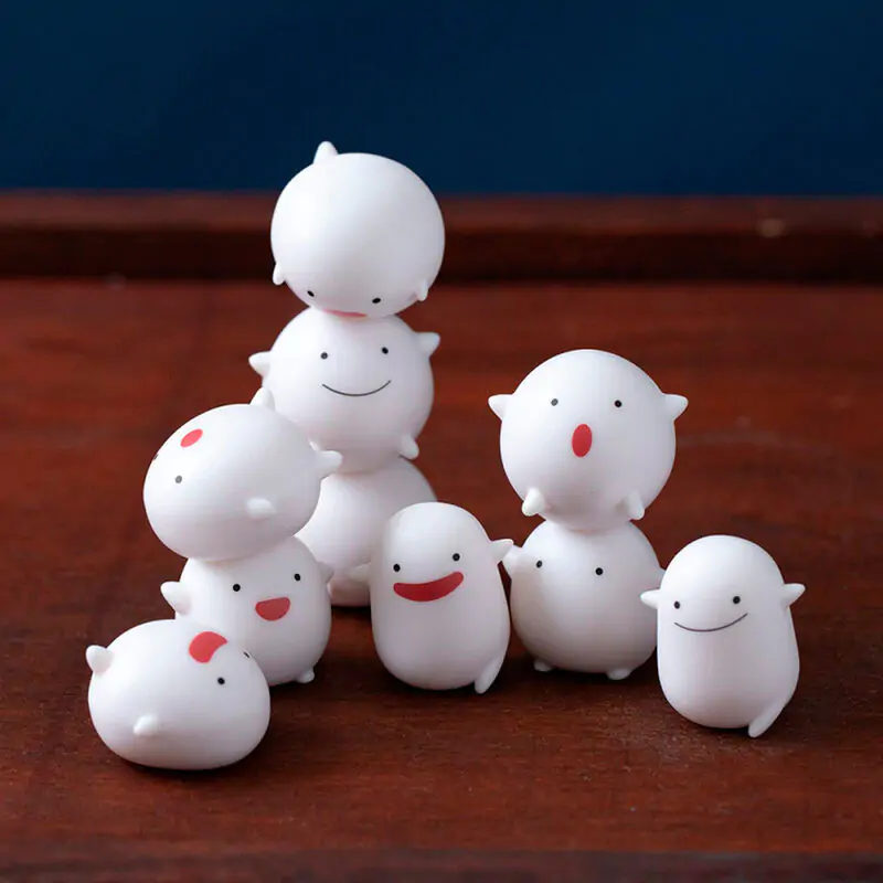 The Boy and the Heron Warawara Nosechara Figuren Pack 3cm Produktfoto