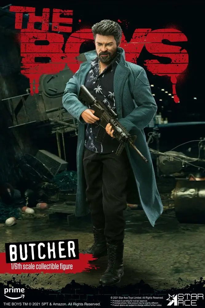The Boys My Favourite Movie Actionfigur 1/6 Billy Butcher (Deluxe Version) 30 cm Produktfoto
