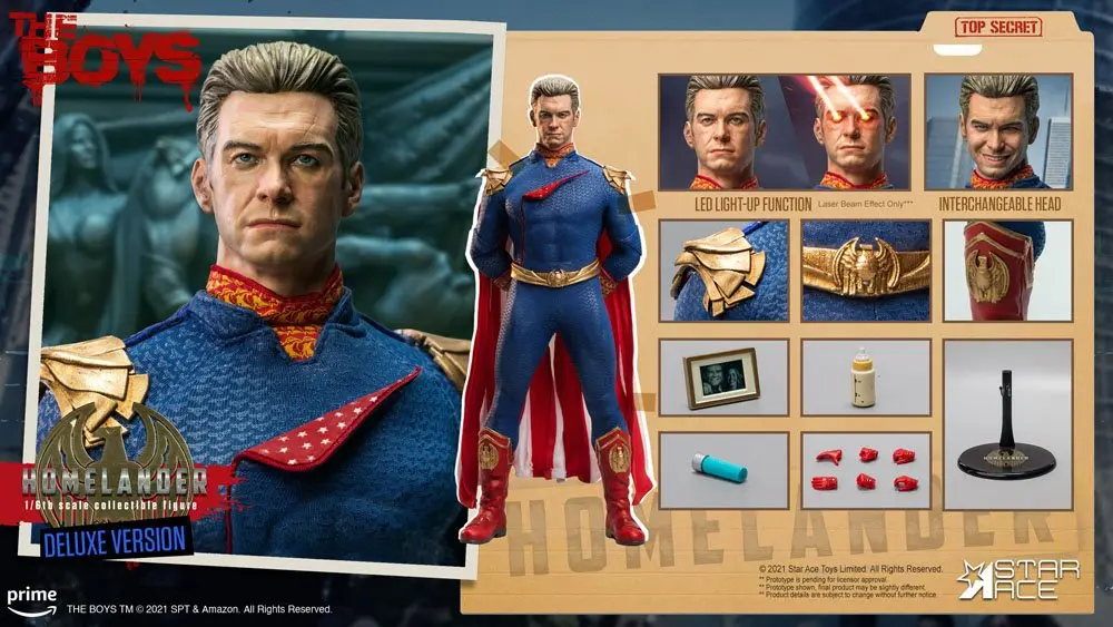 The Boys My Favourite Movie Actionfigur 1/6 Homelander (Deluxe Version) 30 cm Produktfoto