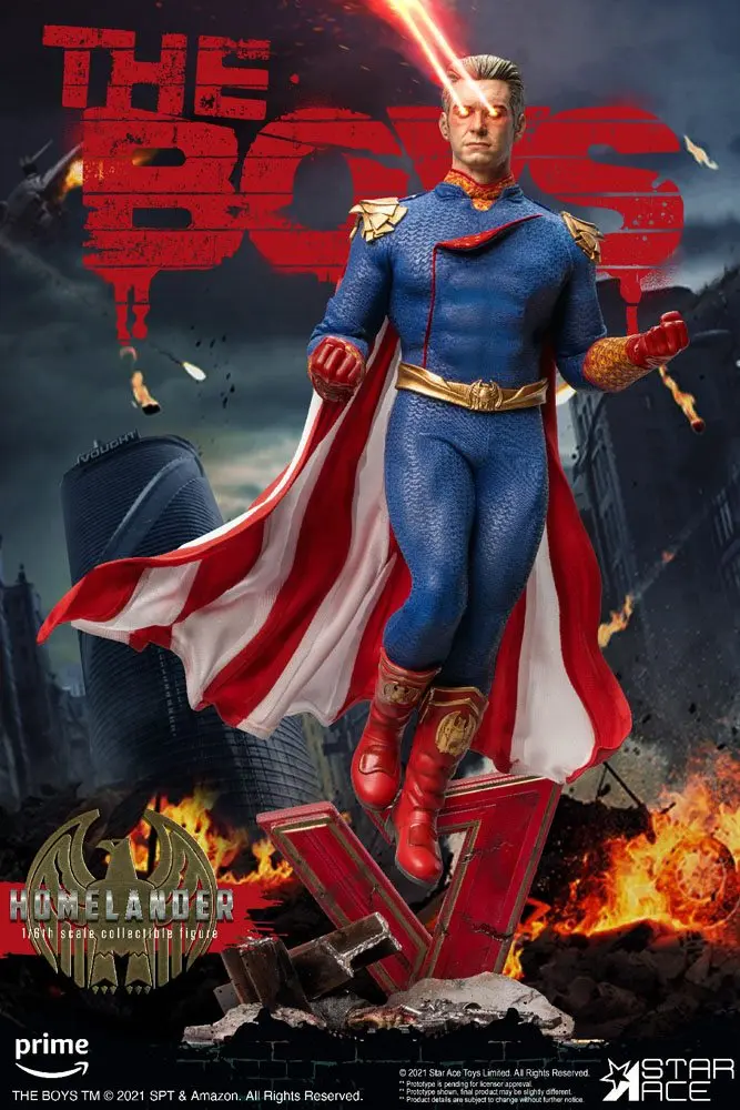The Boys My Favourite Movie Actionfigur 1/6 Homelander (Deluxe Version) 30 cm Produktfoto