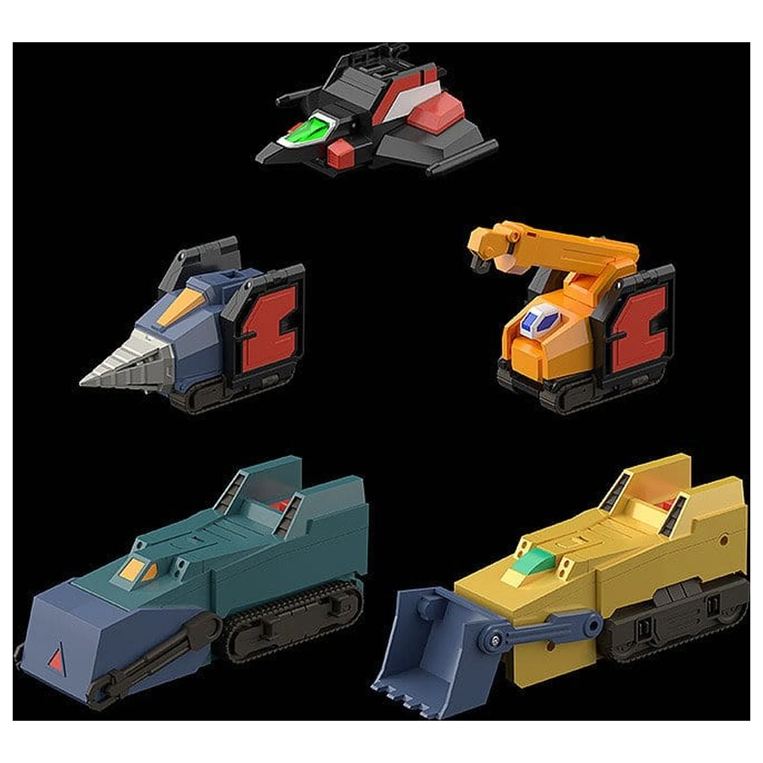 The Brave Express Might Gaine The Gattai Actionfigur Might Kaiser (re-run) 25 cm Produktfoto