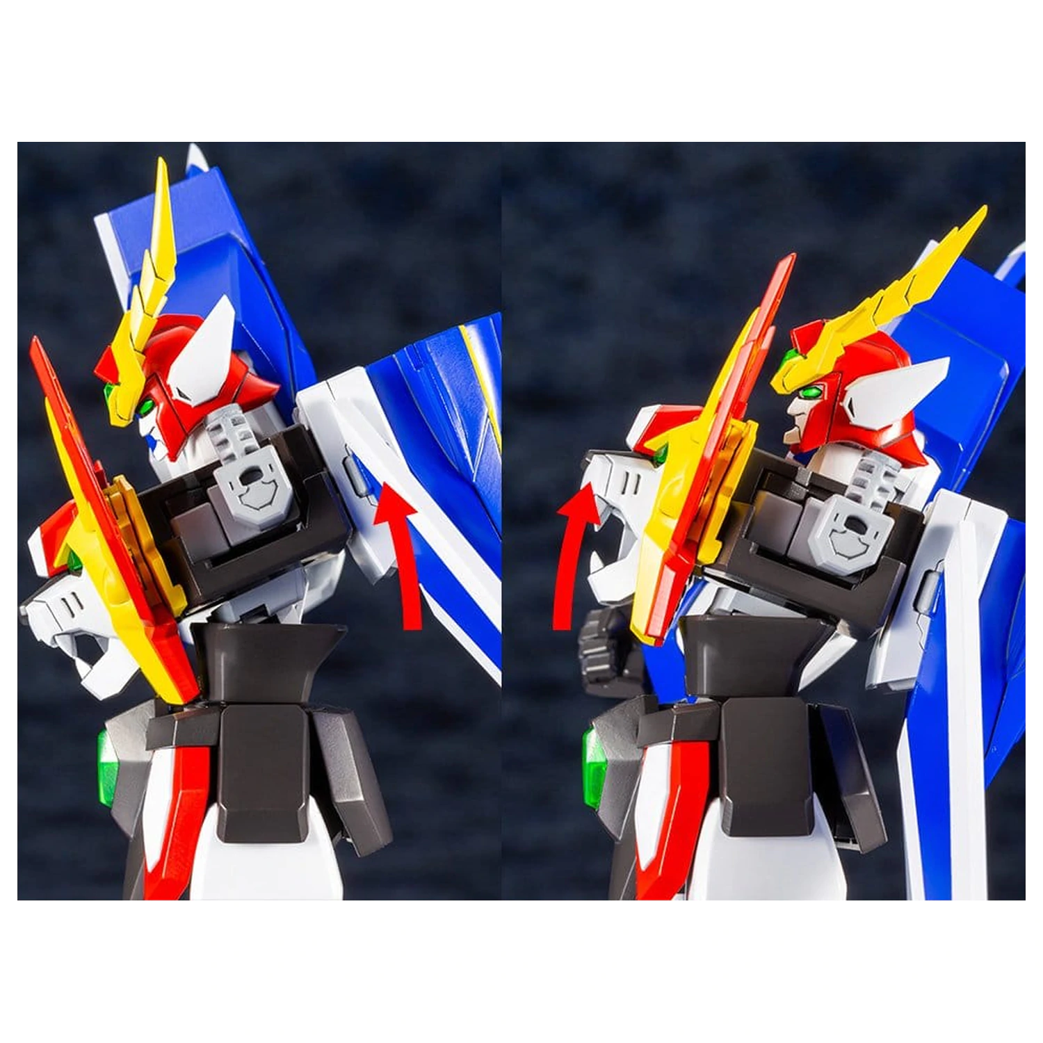 The Brave Fighter Exkizer Plastikmodellbausatz Great Exkizer Full Edition 18 cm Produktfoto