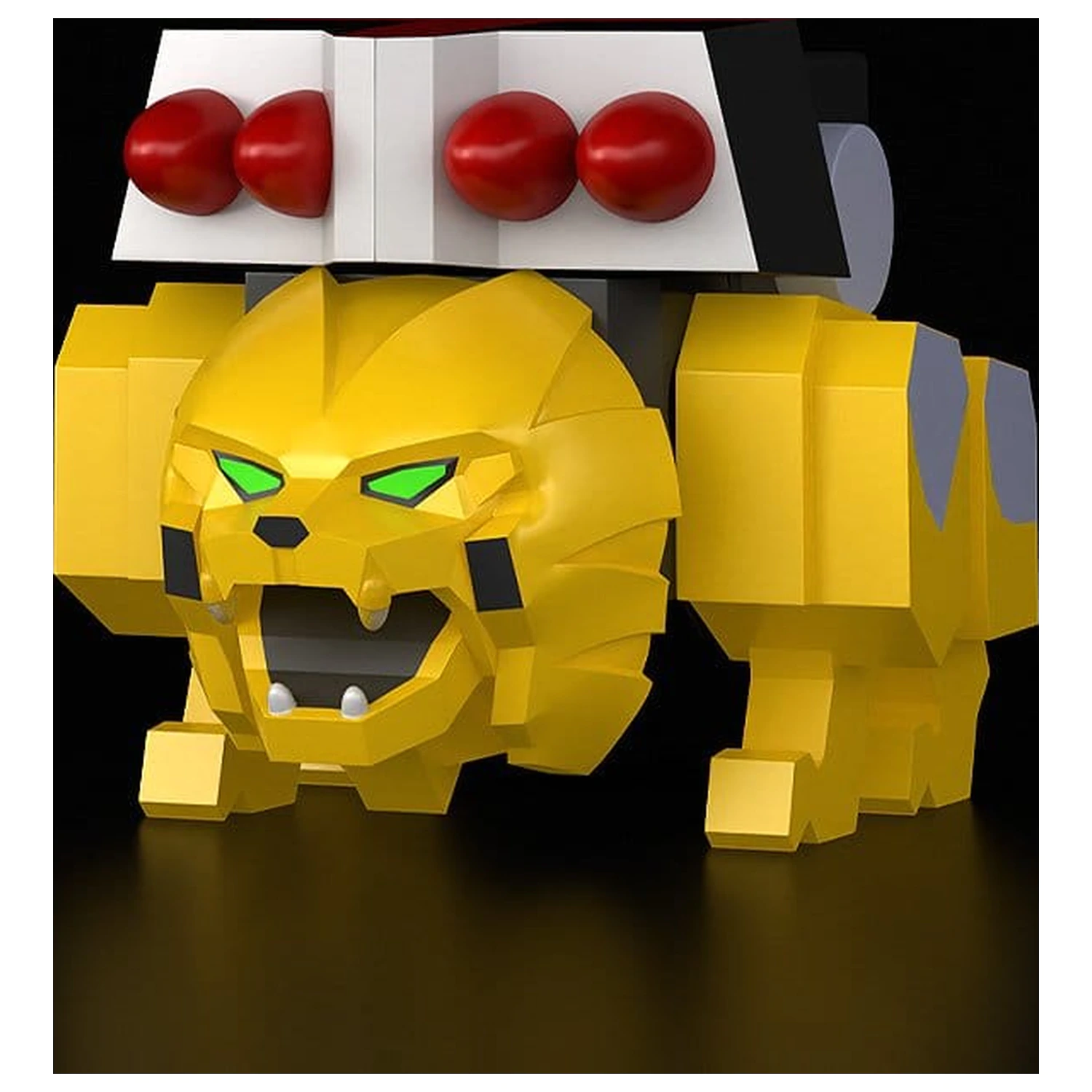 The Brave Fighter of Legend Da-Garn Brickroid Actionfigur Ga-Orn (Animal Mode) 2 cm Produktfoto