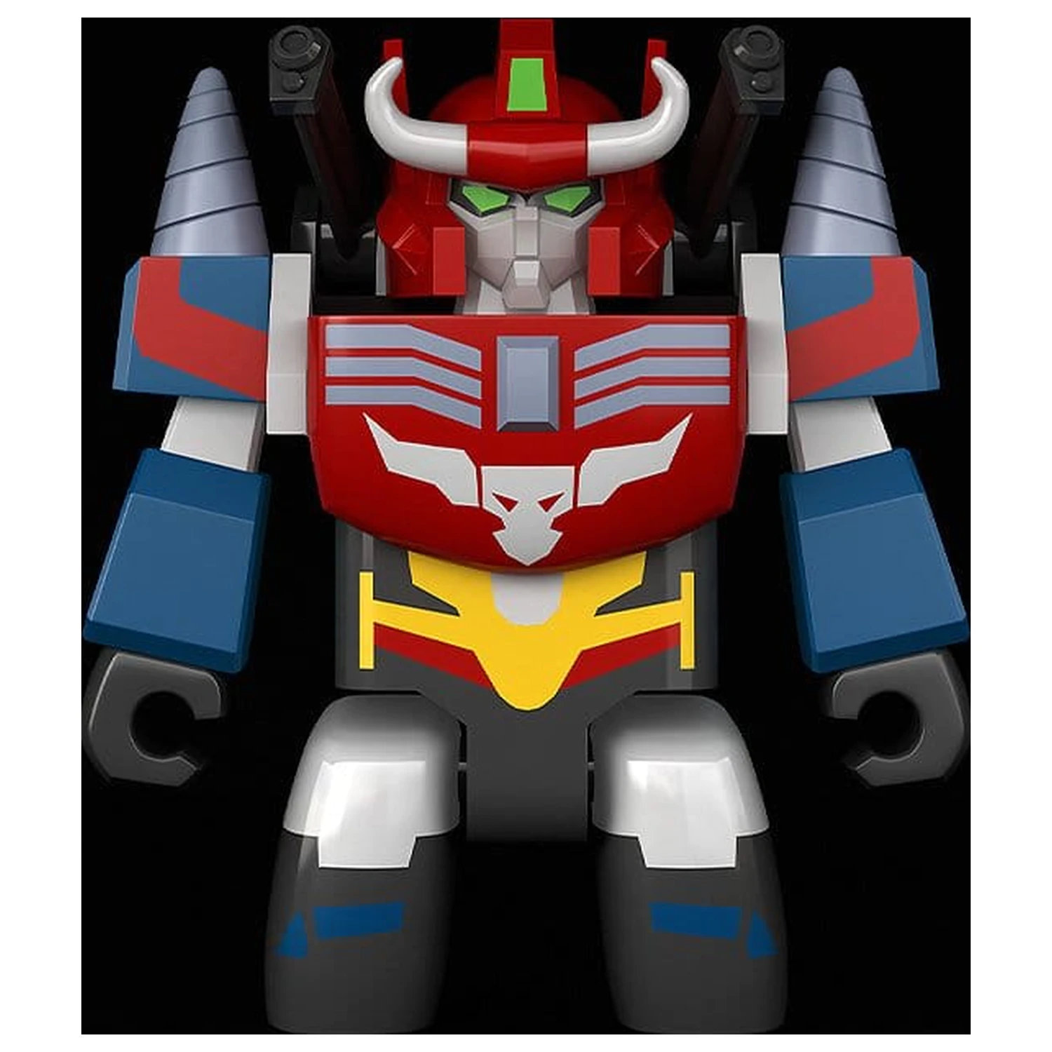 The Brave Fighter of Legend Da-Garn Brickroid Actionfigur Land Bison 5 cm Produktfoto