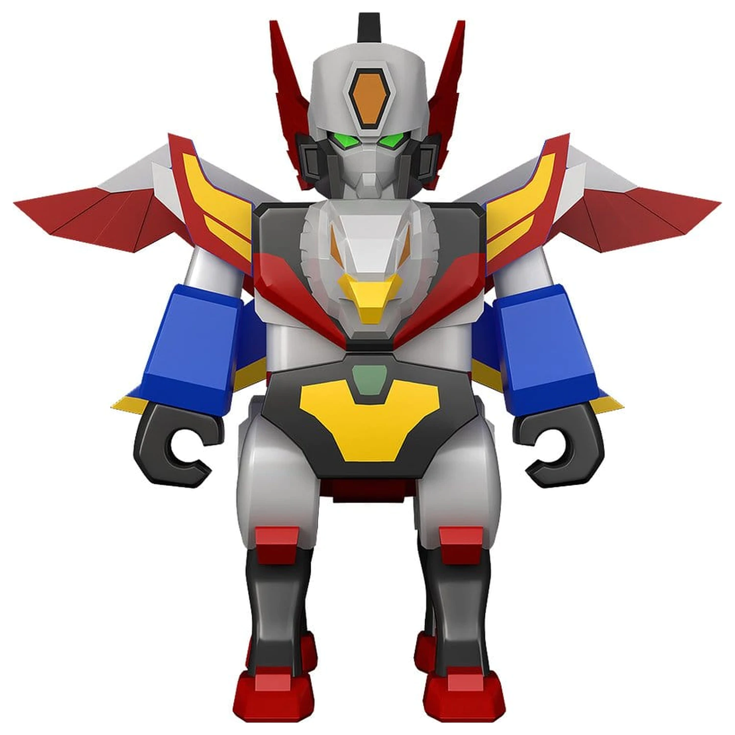 The Brave Fighter of Legend Da-Garn Brickroid Actionfigur Pegasus Saber 5 cm Produktfoto