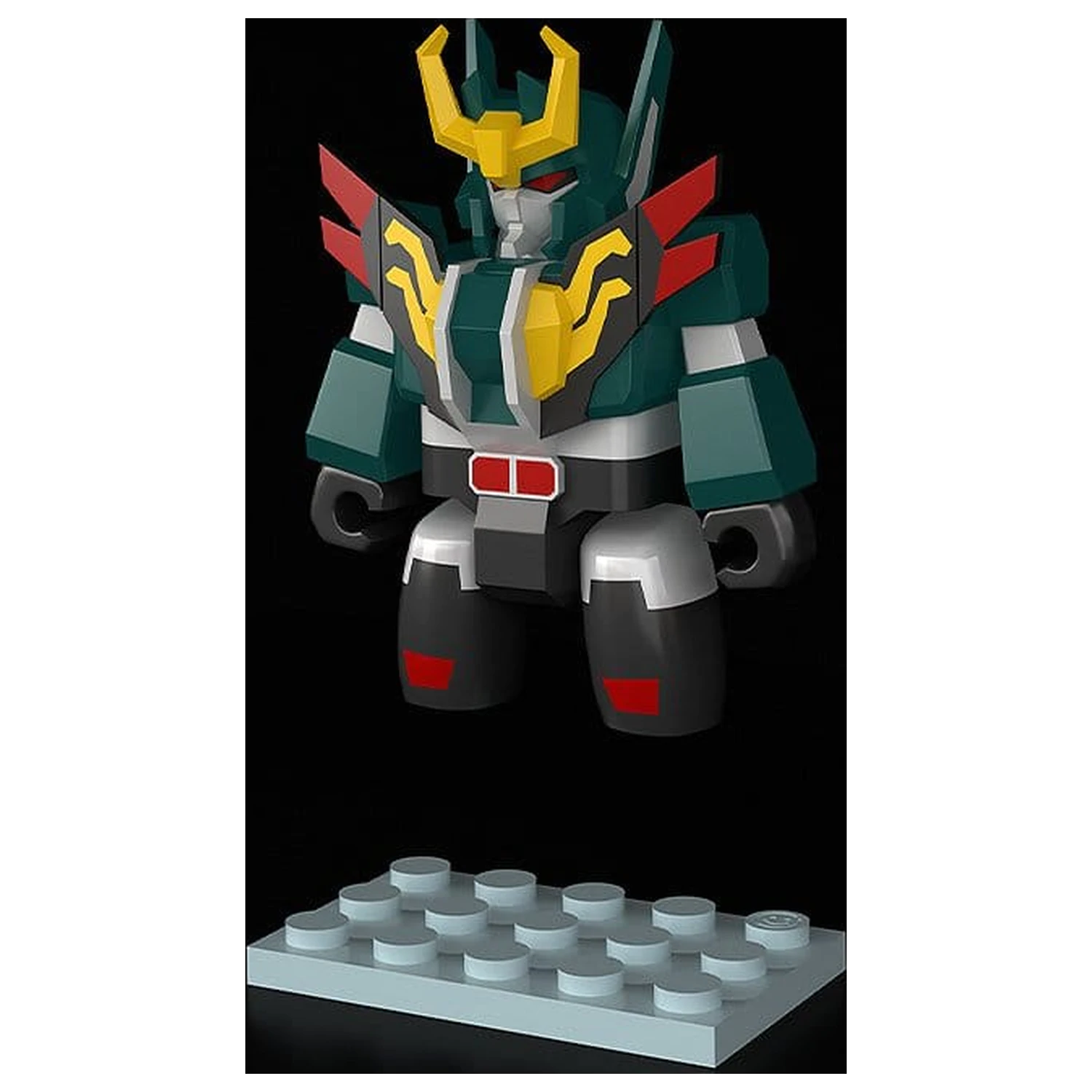 The Brave Fighter of Legend Da-Garn Brickroid Actionfigur Seven Changer 5 cm Produktfoto