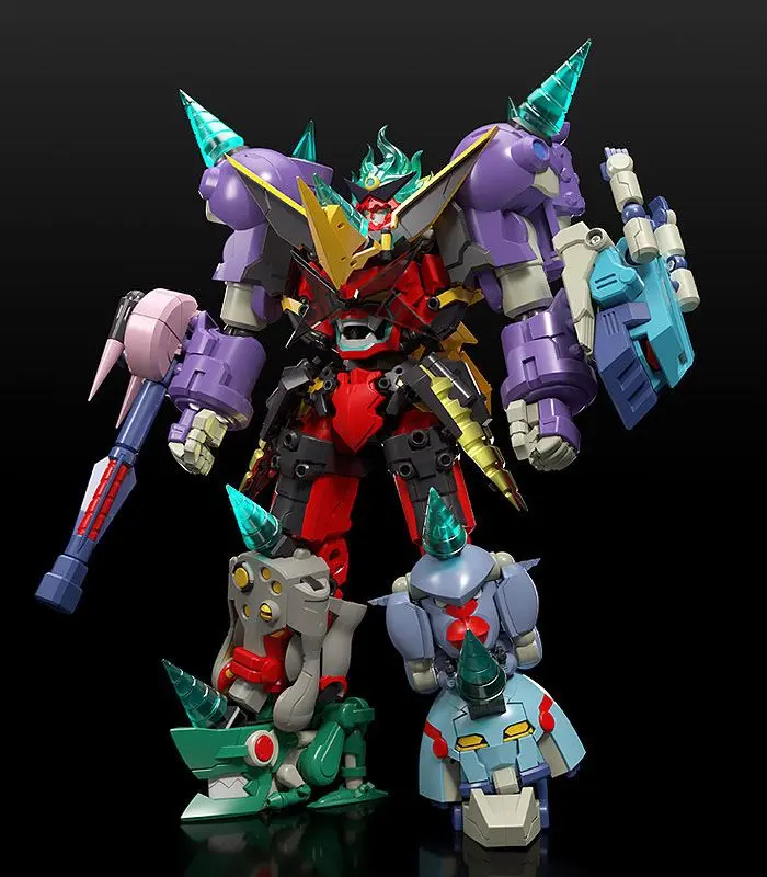 The Brave Fighter of Legend Da-Garn Actionfigur Infinite Combining Gurren Dan Lagann 24 cm Produktfoto