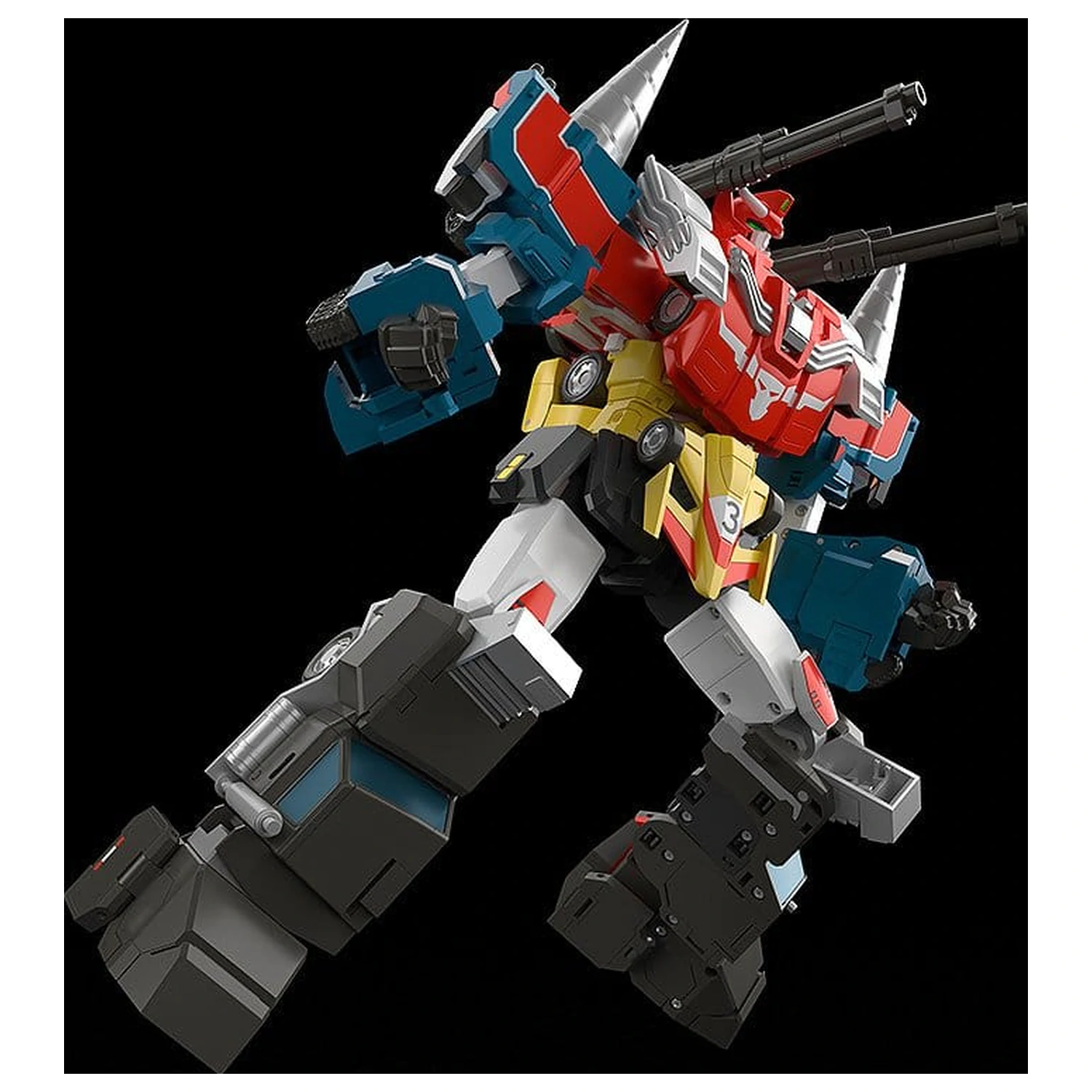 The Brave Fighter of Legend Da-Garn Actionfigur The Gattai Land Bison 27 cm Produktfoto
