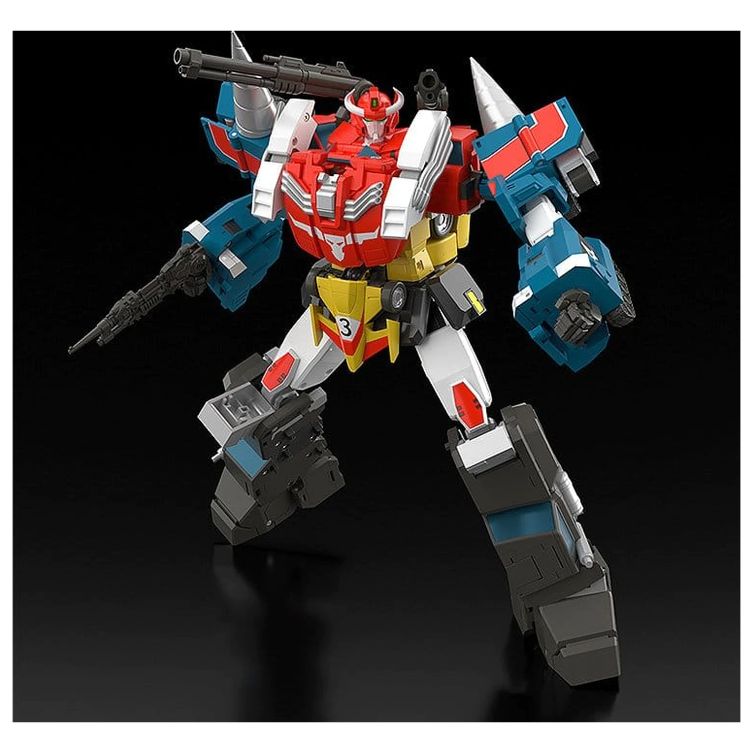 The Brave Fighter of Legend Da-Garn Actionfigur The Gattai Land Bison 27 cm Produktfoto